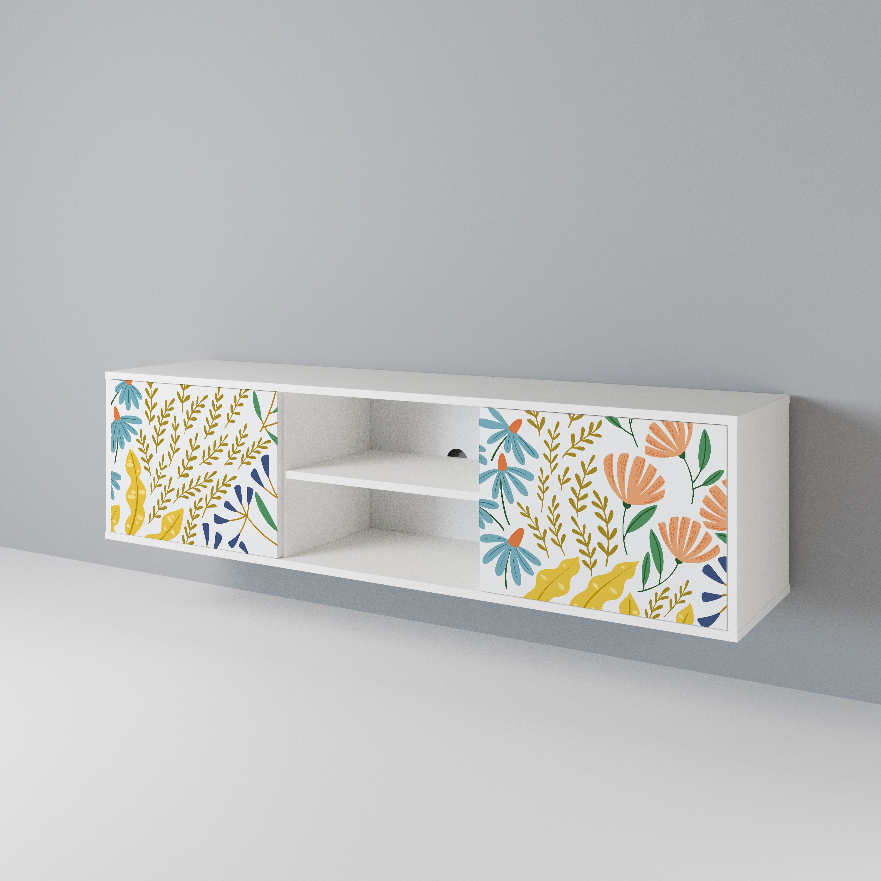 HELLO SPRING 2-Door TV Cabinet