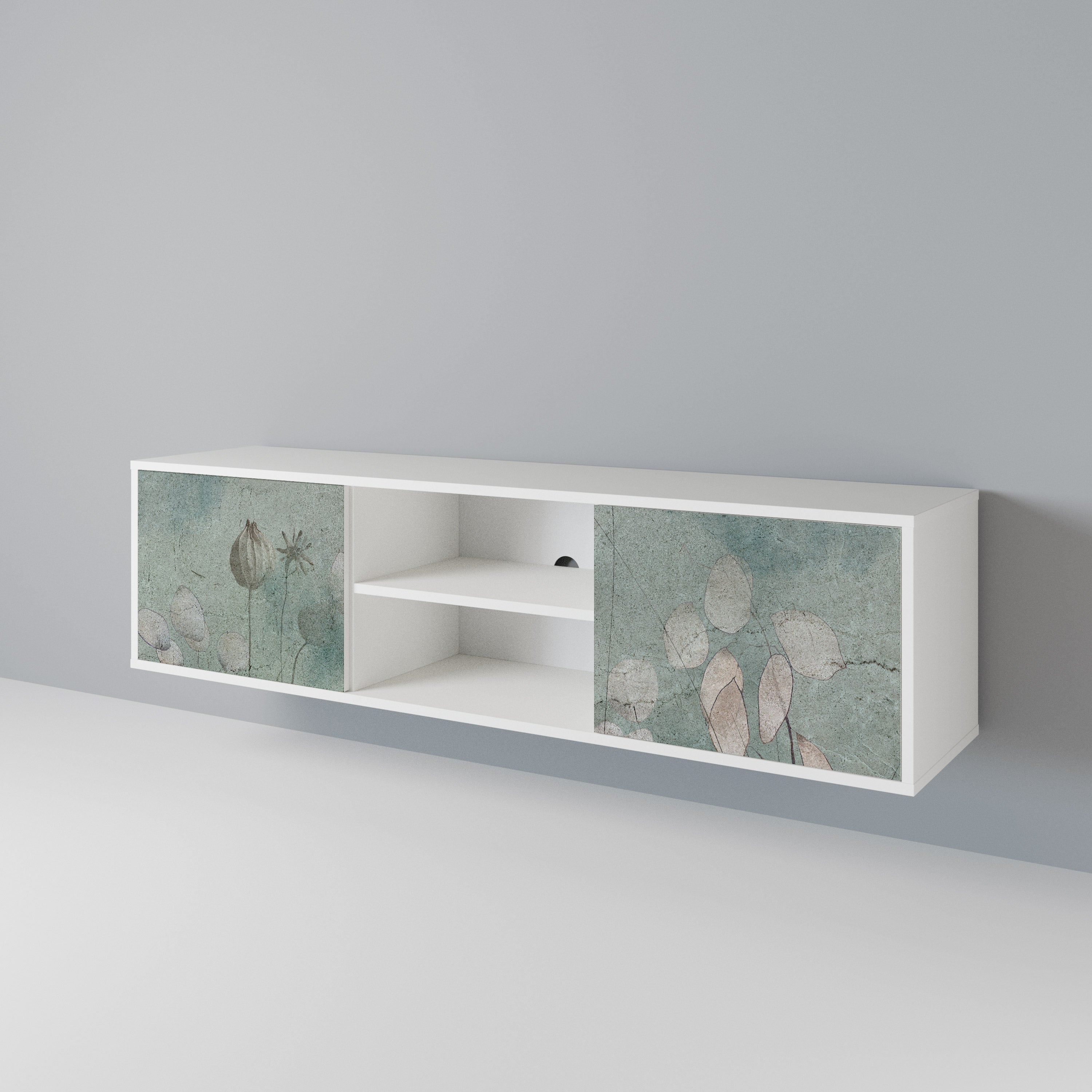 NIGHT LADY 2-Door TV Cabinet