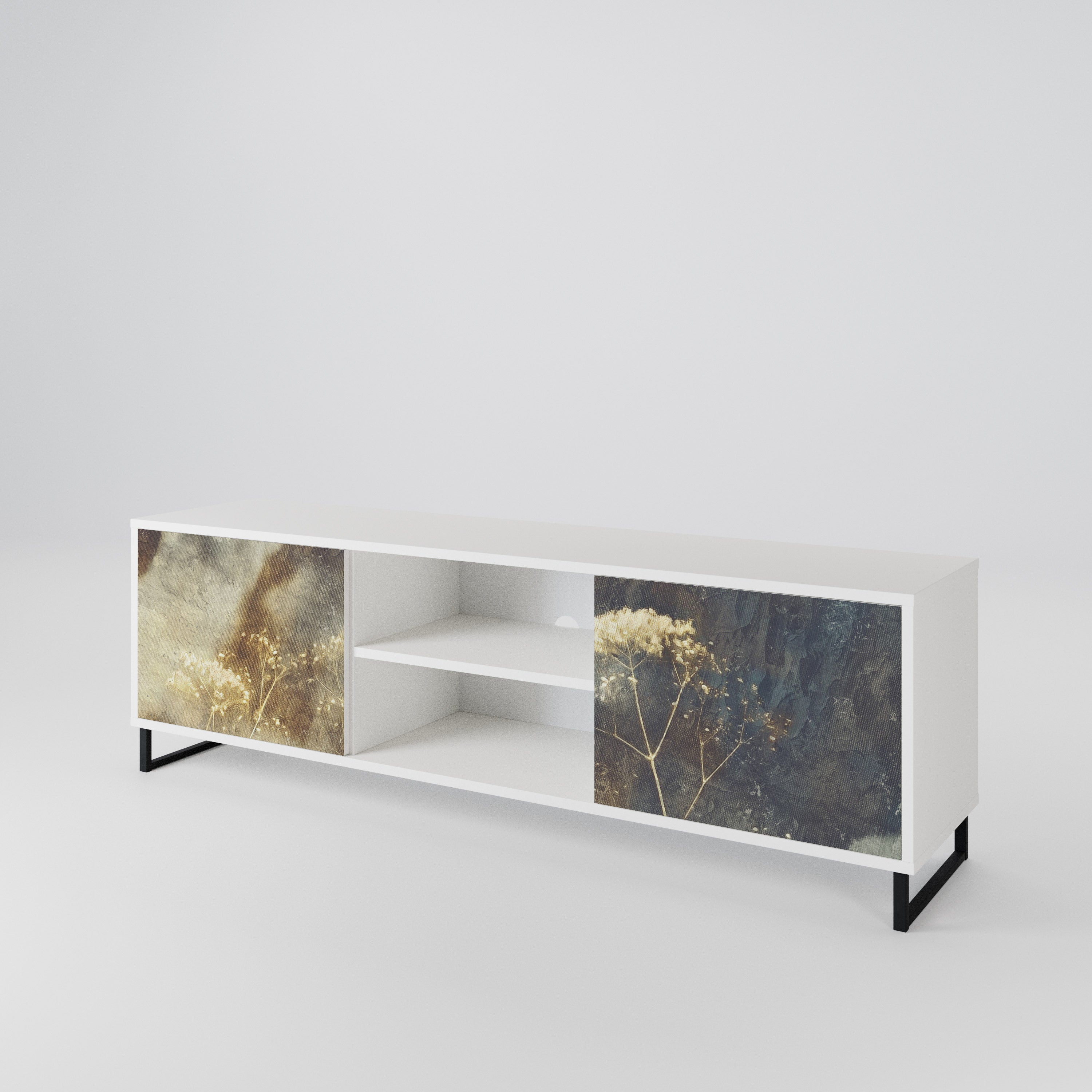 GENTLE POWER 2-Door TV Cabinet