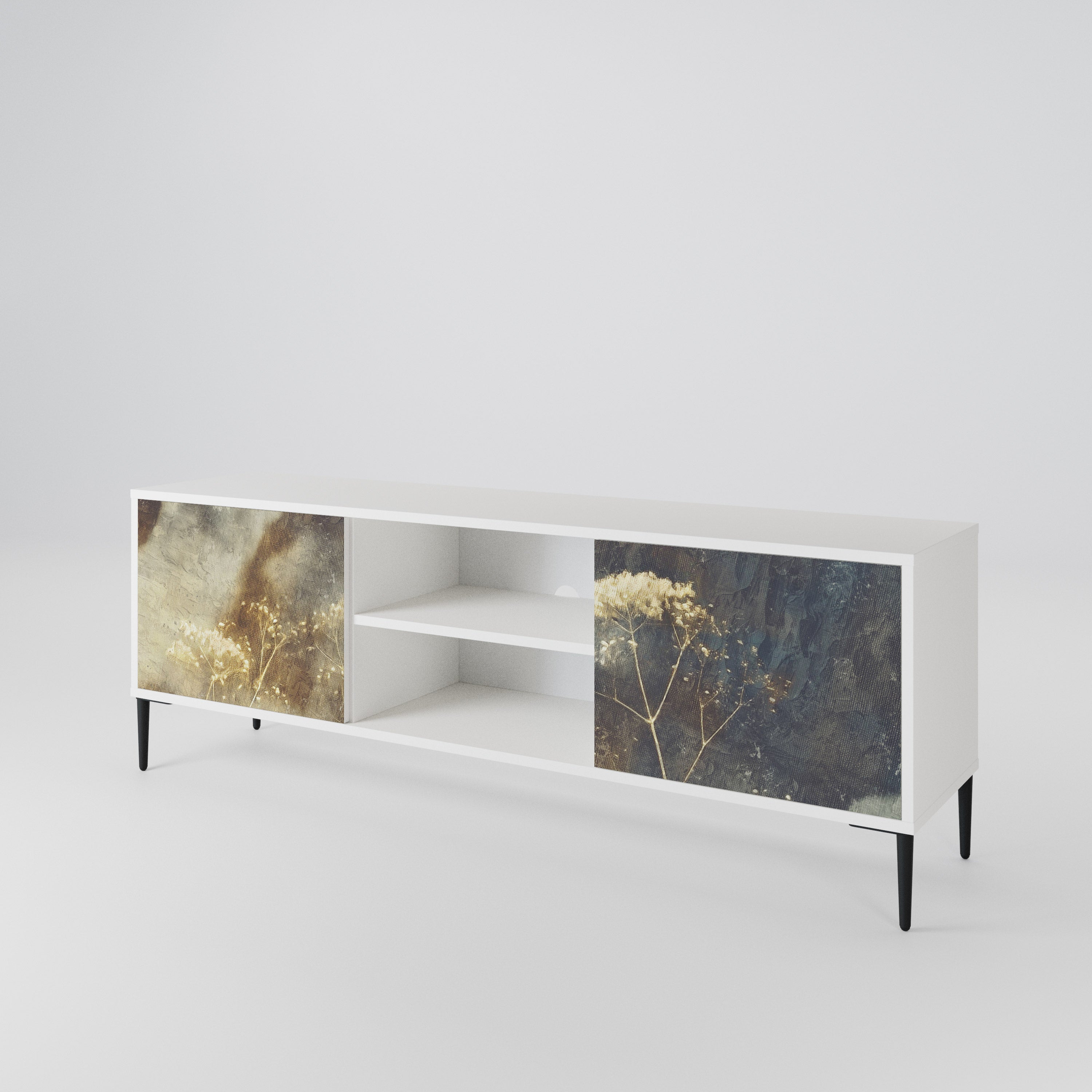 GENTLE POWER 2-Door TV Cabinet