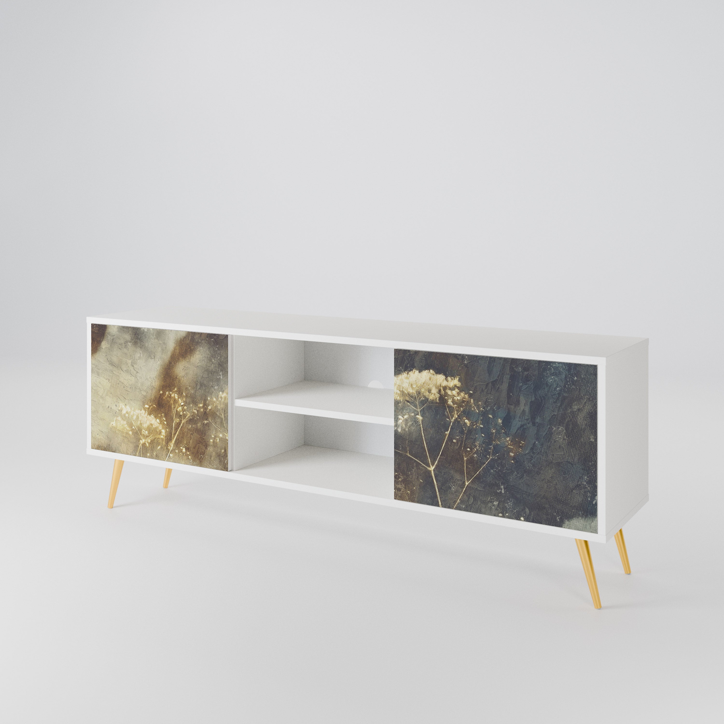 GENTLE POWER 2-Door TV Cabinet