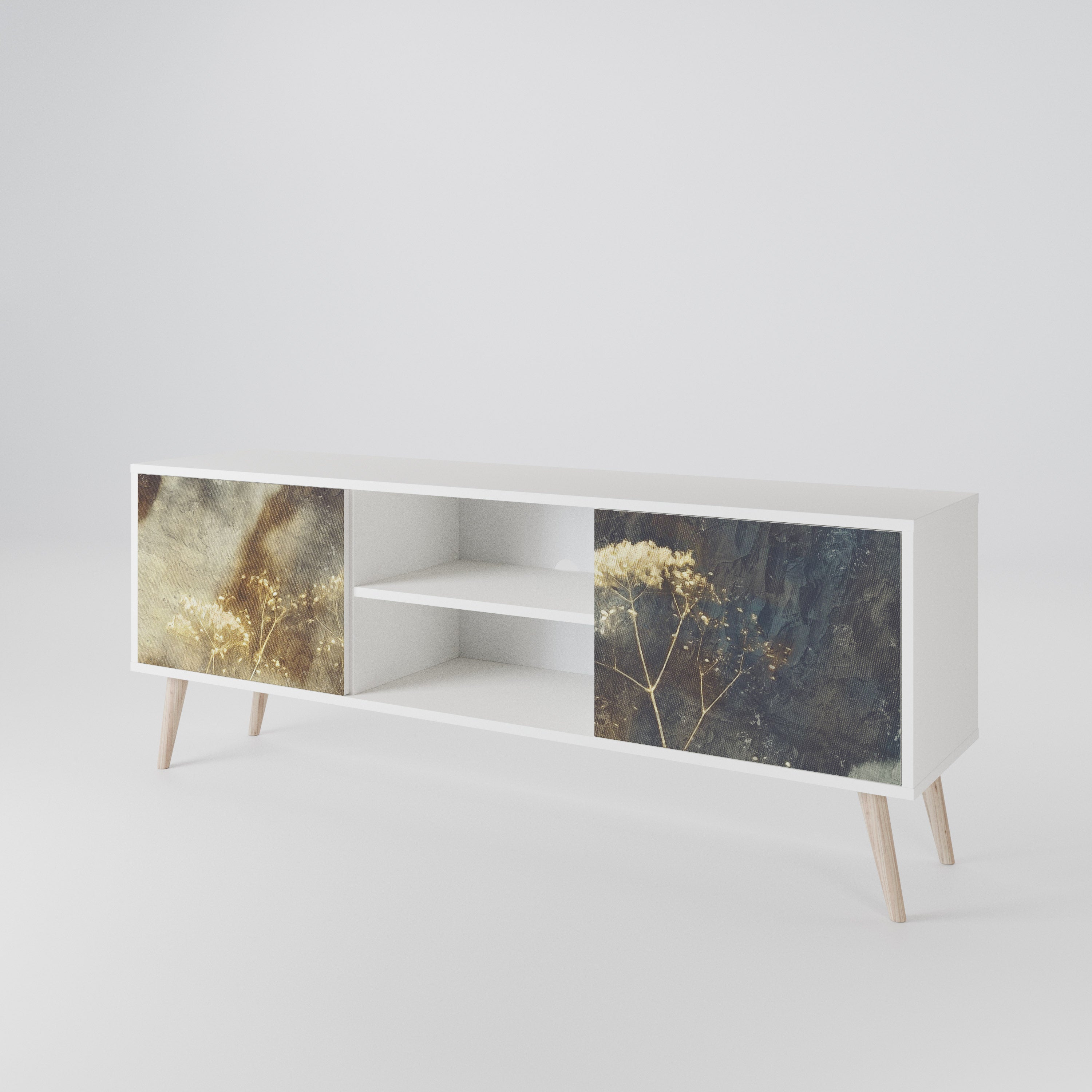GENTLE POWER 2-Door TV Cabinet