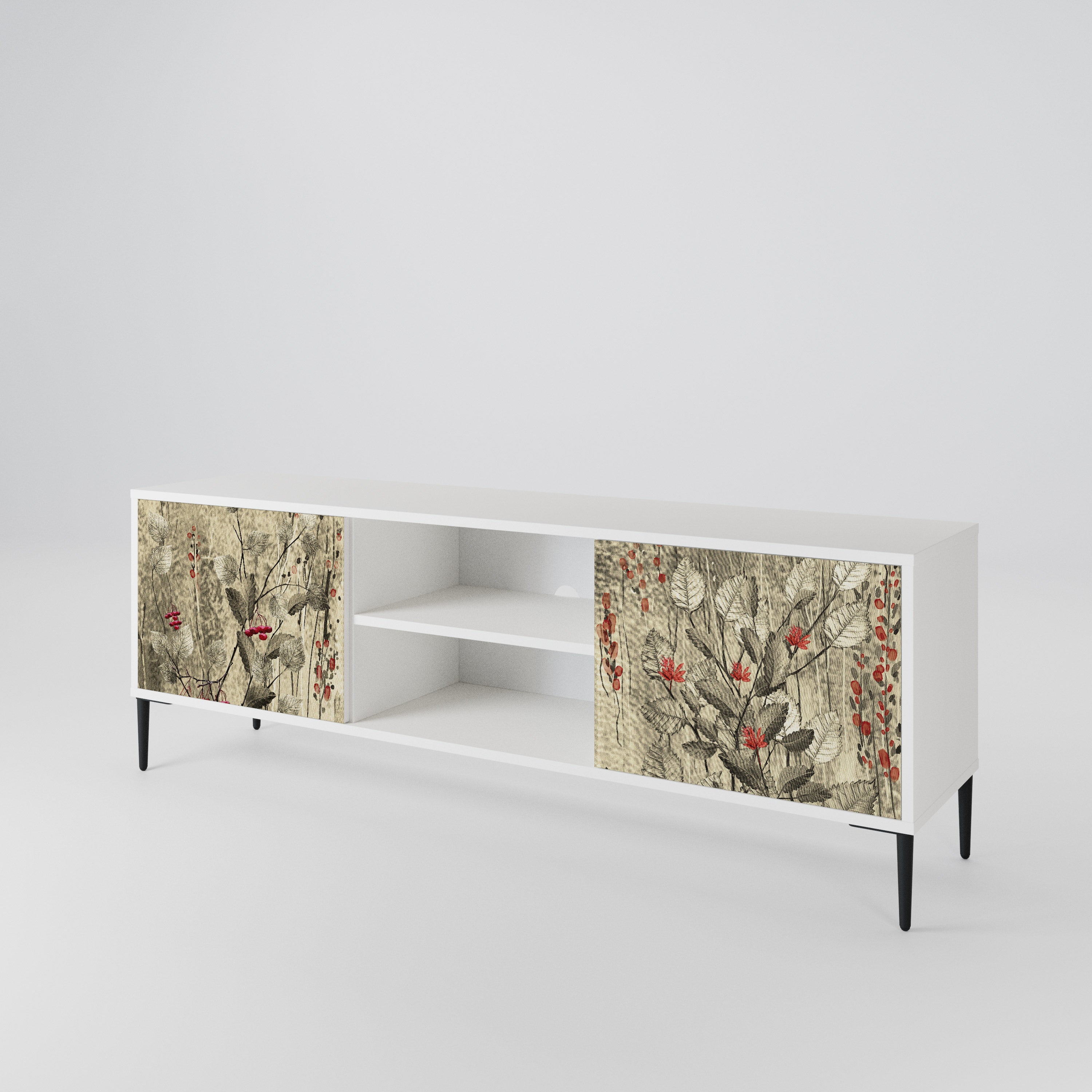 HERBAL GRACE 2-Door TV Cabinet