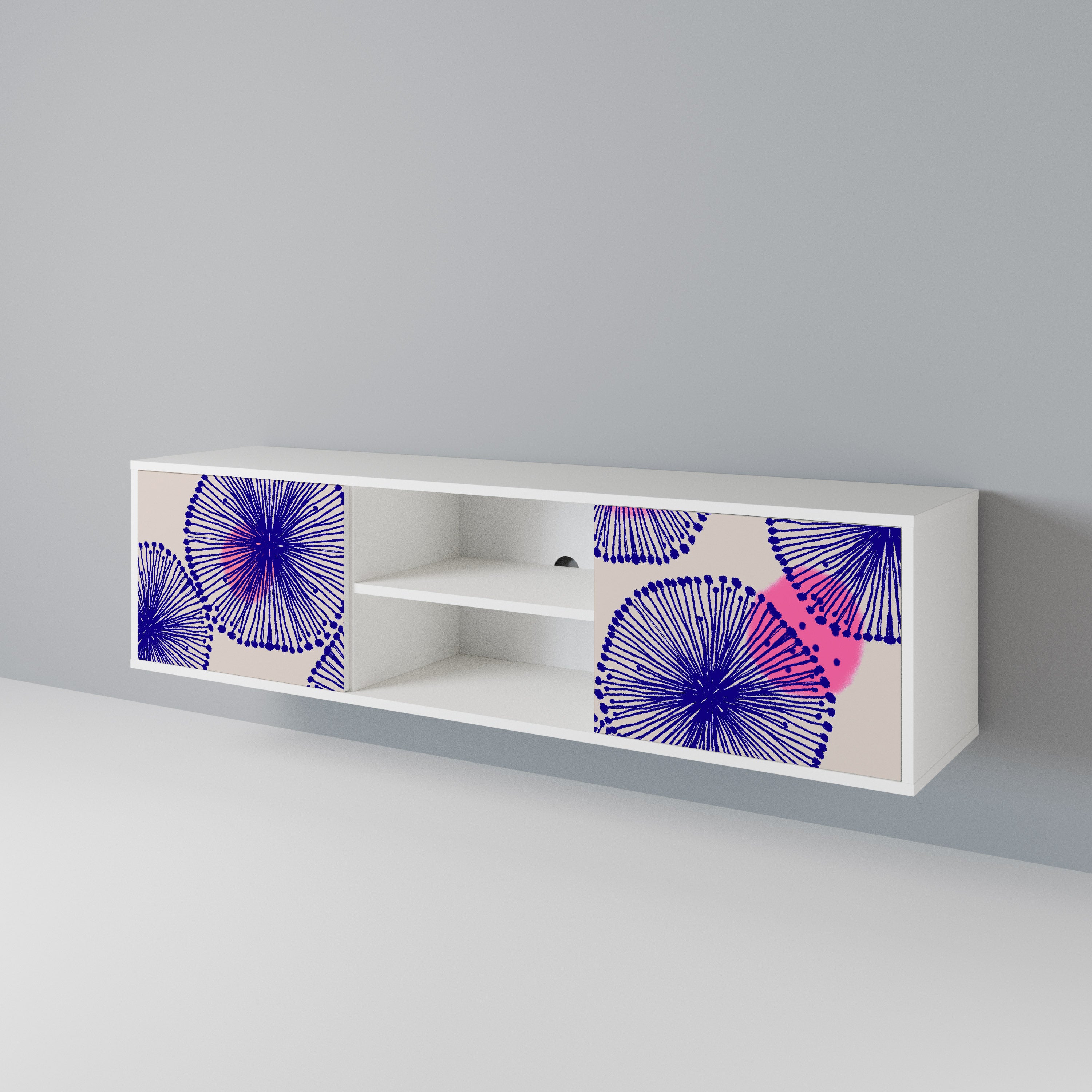 MAGIC NATURE 2-Door TV Cabinet