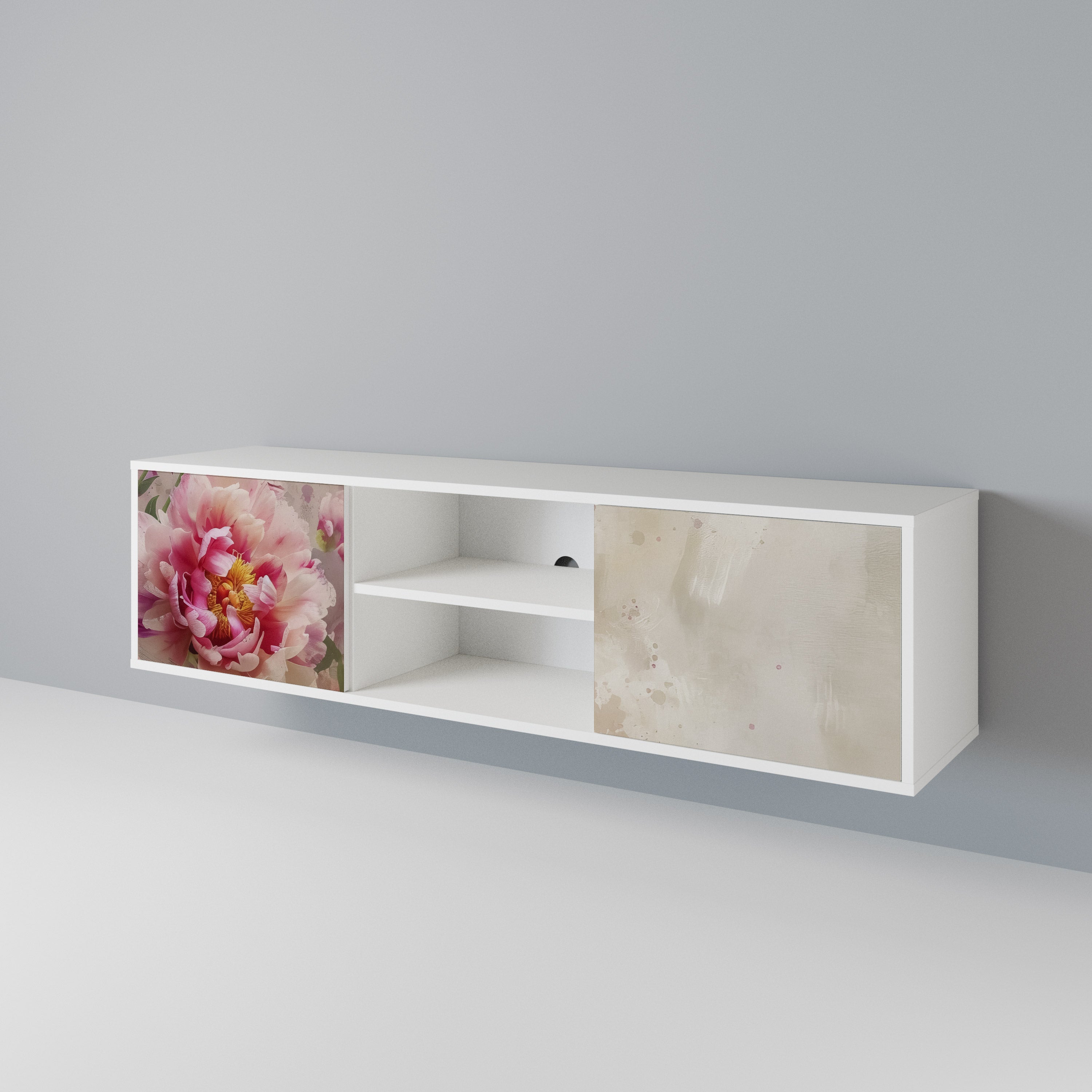 PEONY WHISPER 2-Door TV Cabinet