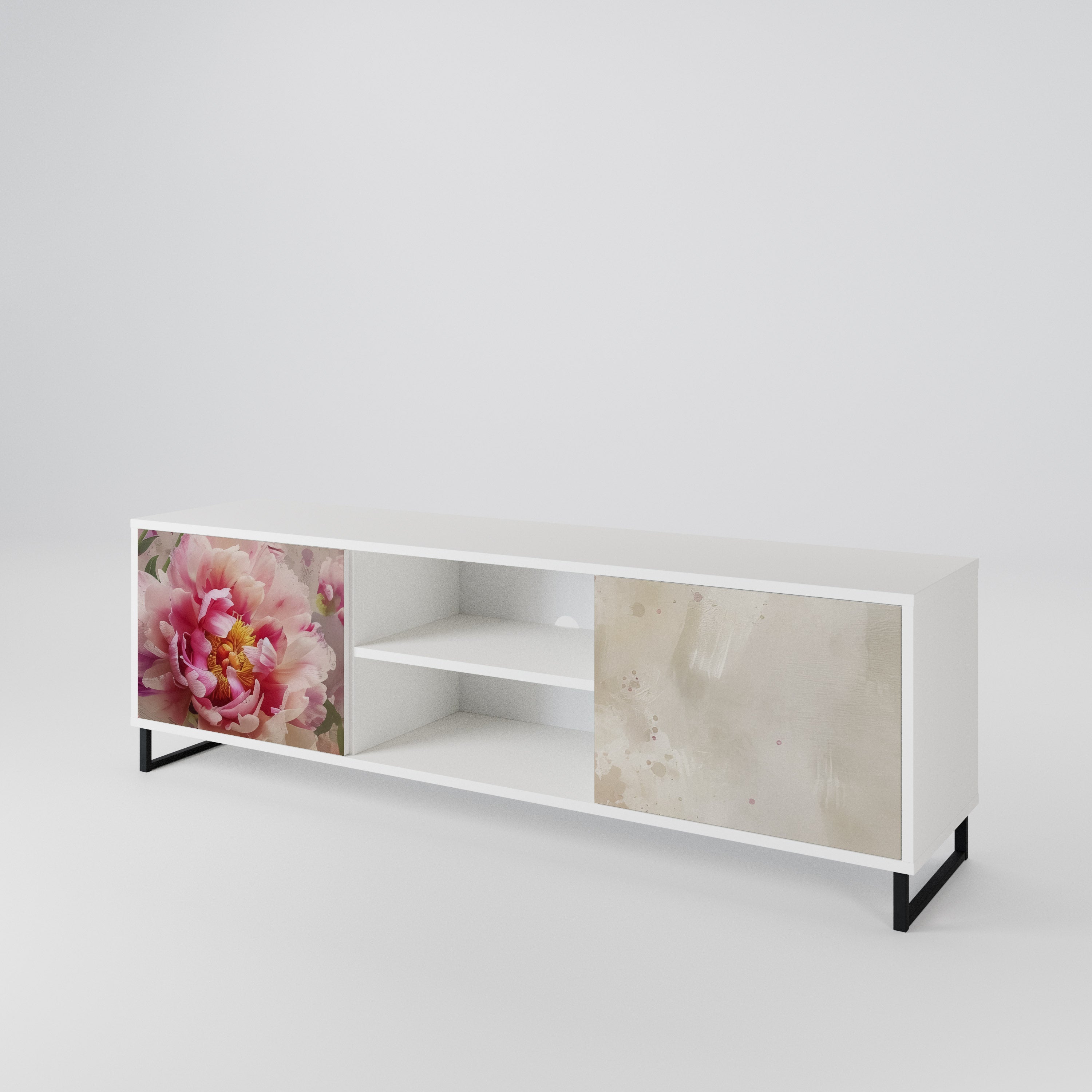 PEONY WHISPER 2-Door TV Cabinet