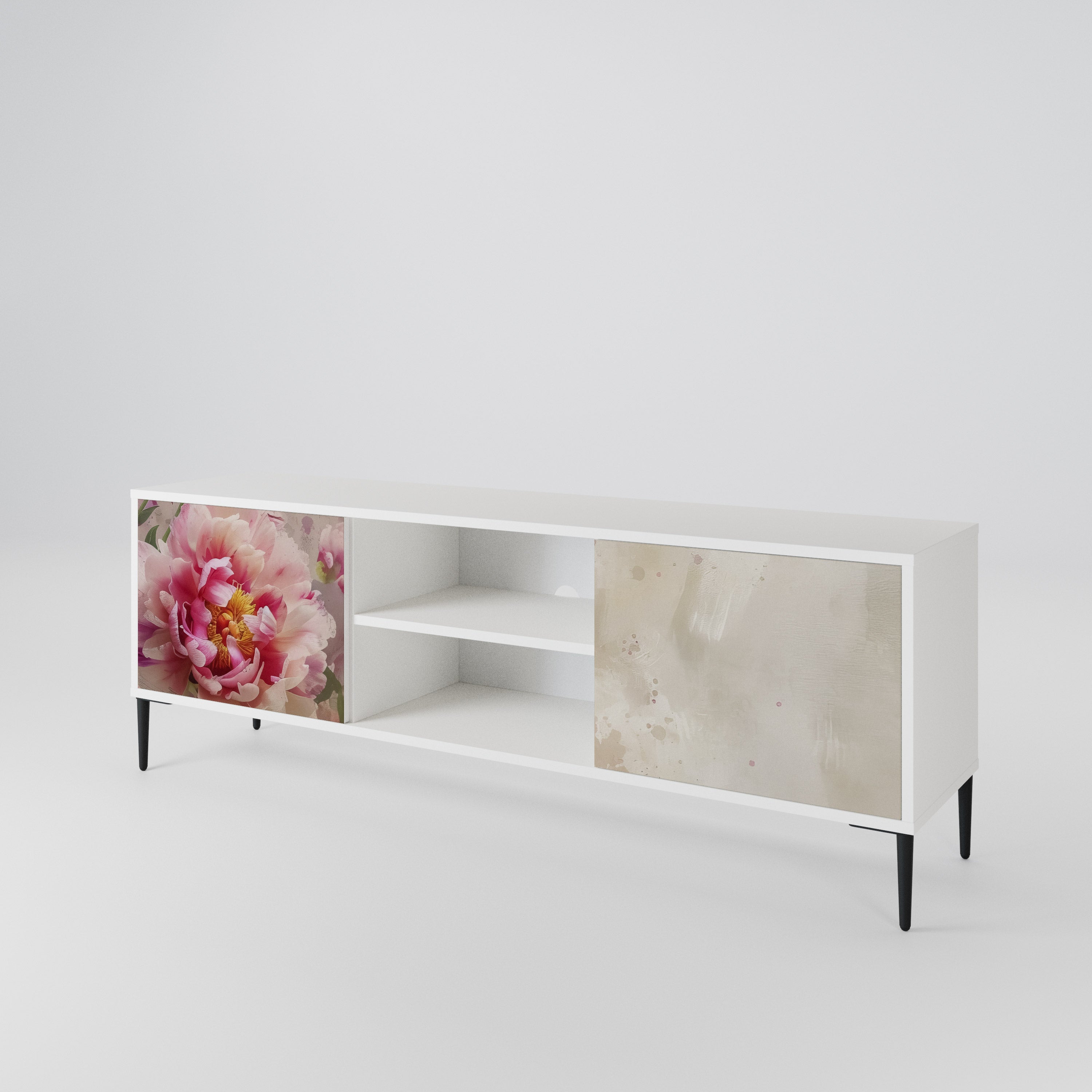 PEONY WHISPER 2-Door TV Cabinet
