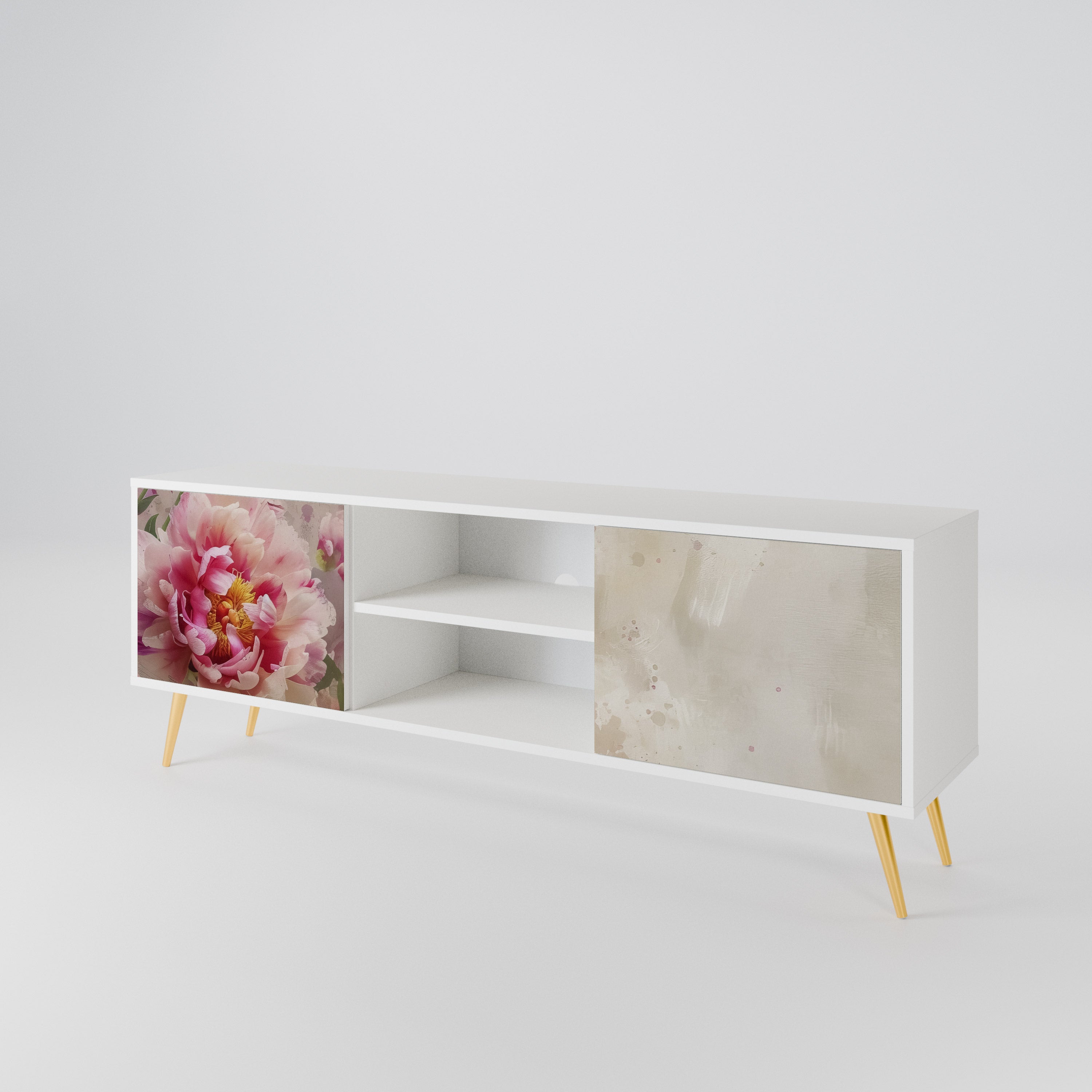 PEONY WHISPER 2-Door TV Cabinet