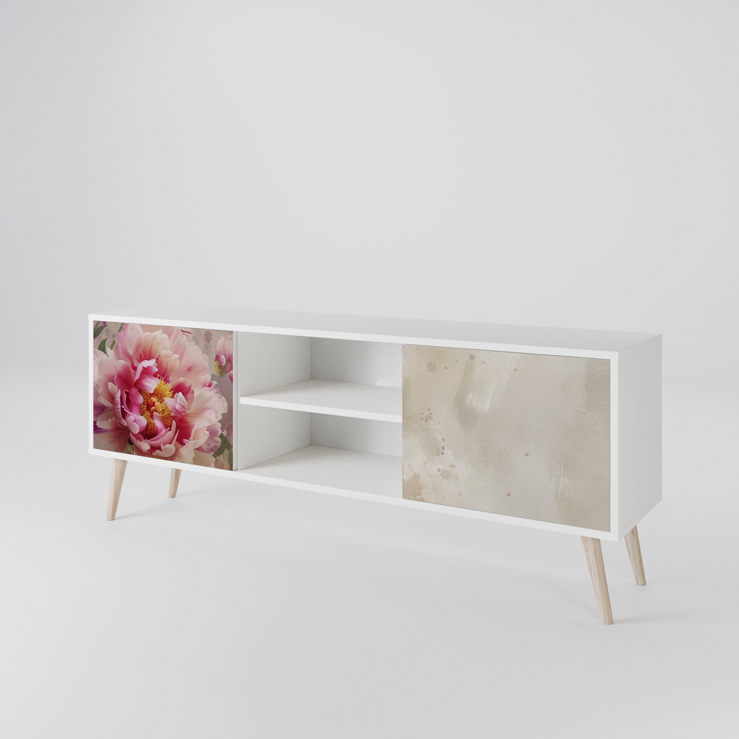 PEONY WHISPER 2-Door TV Cabinet