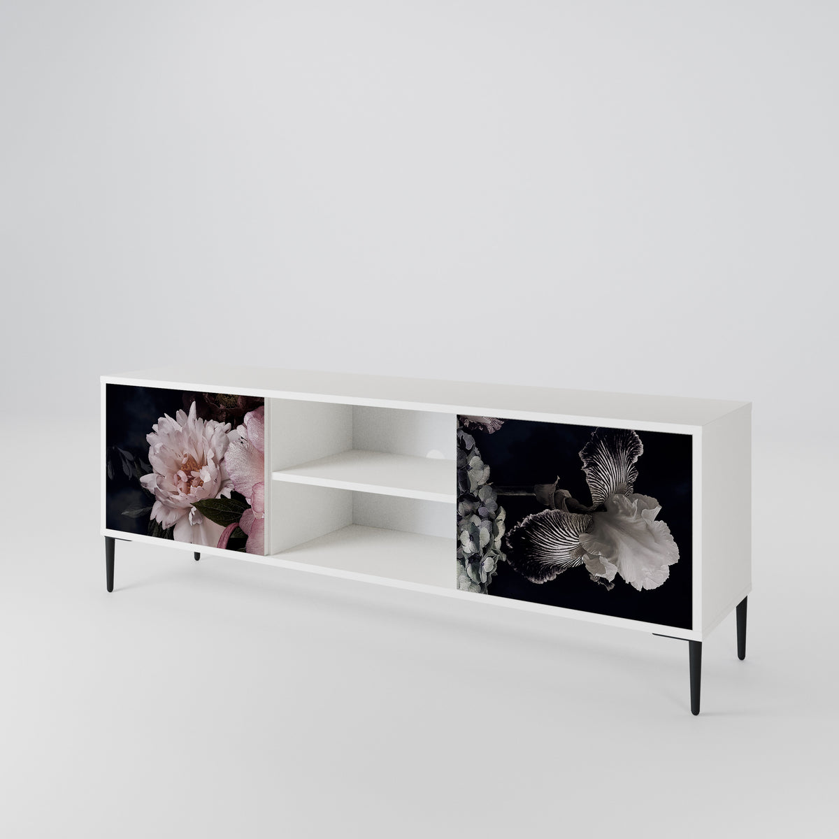 PURE BLOSSOM Móvel de TV de 2 Portas