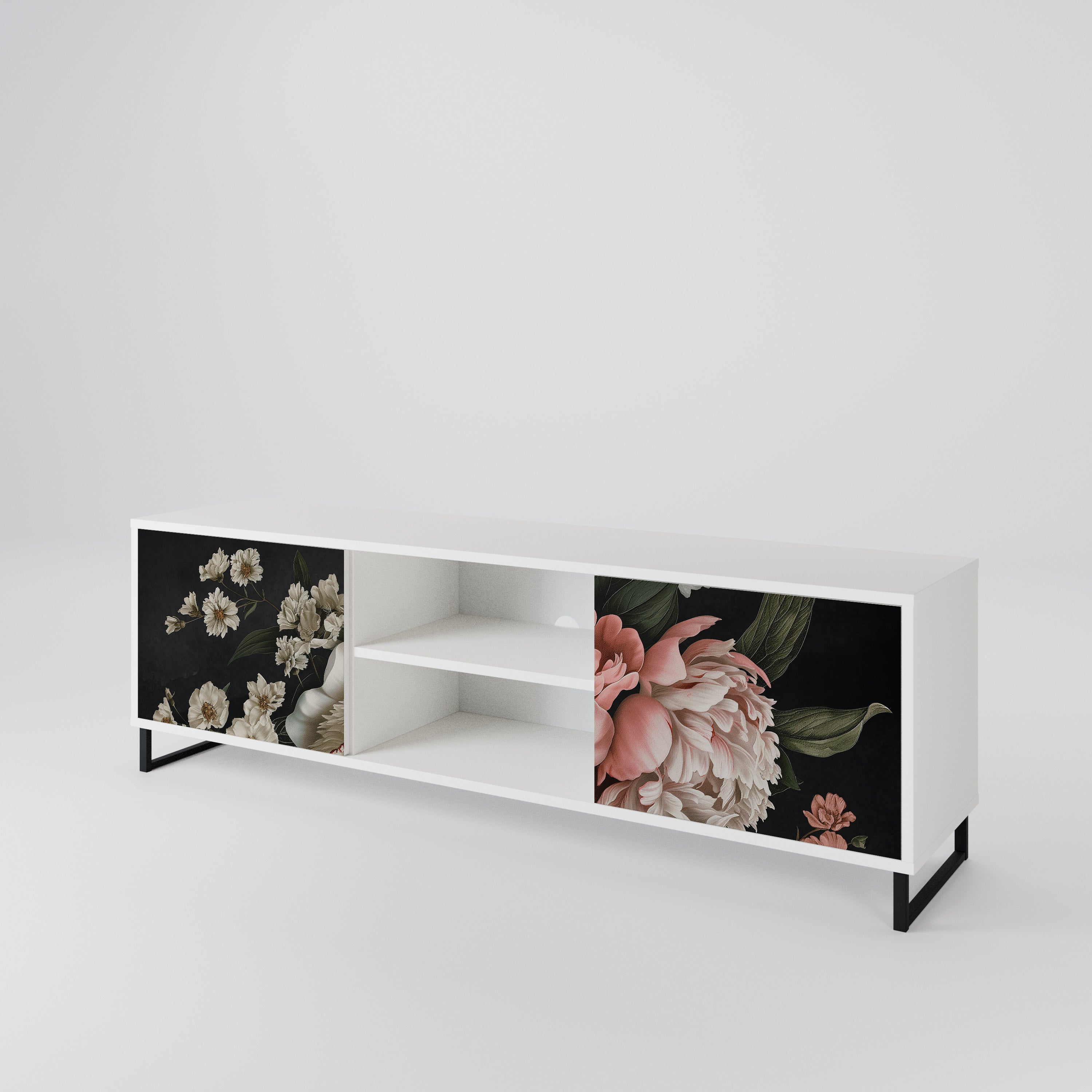 LUSH ELEGANCE 2-Door TV Cabinet