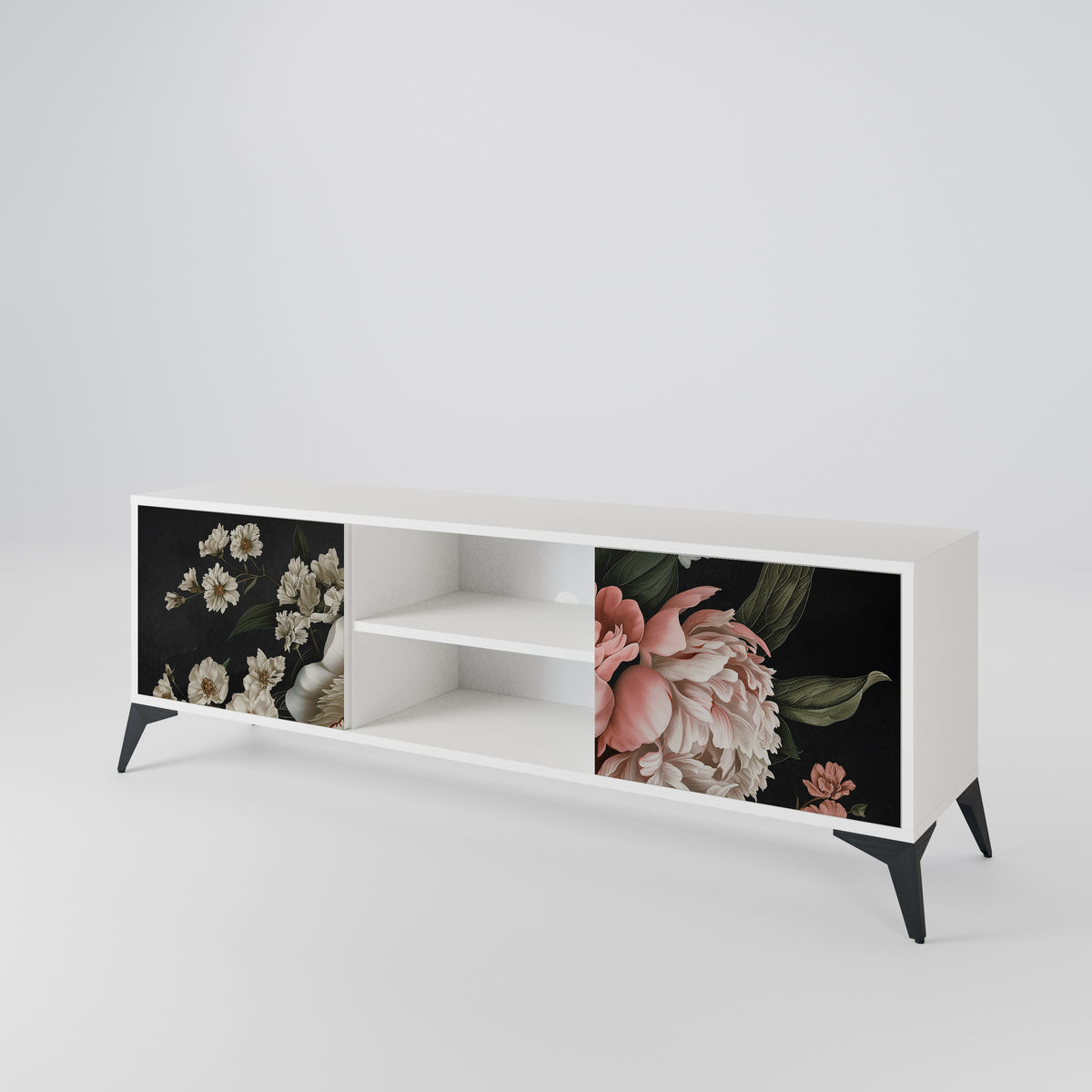 LUSH ELEGANCE Móvel de TV de 2 Portas
