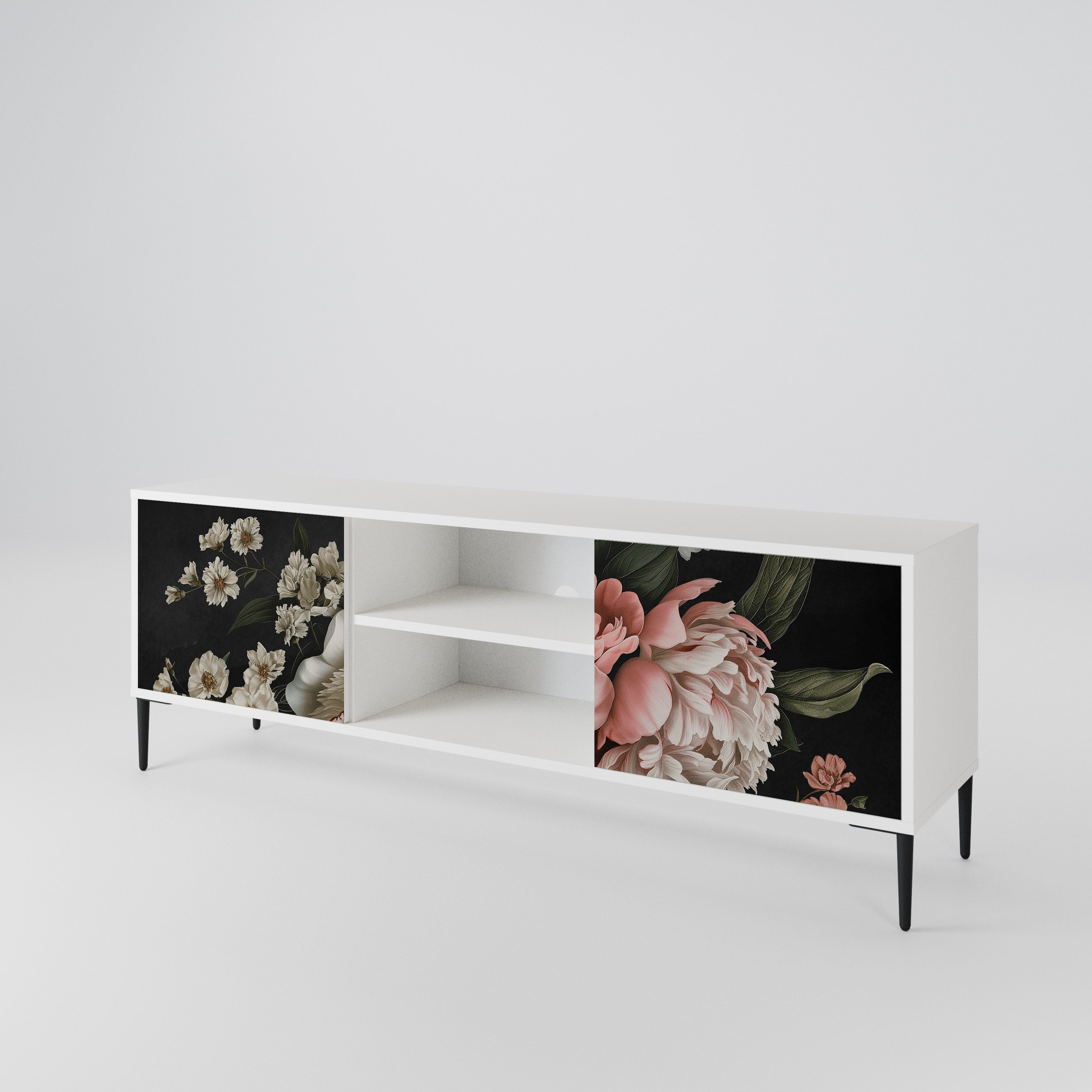LUSH ELEGANCE 2-Door TV Cabinet