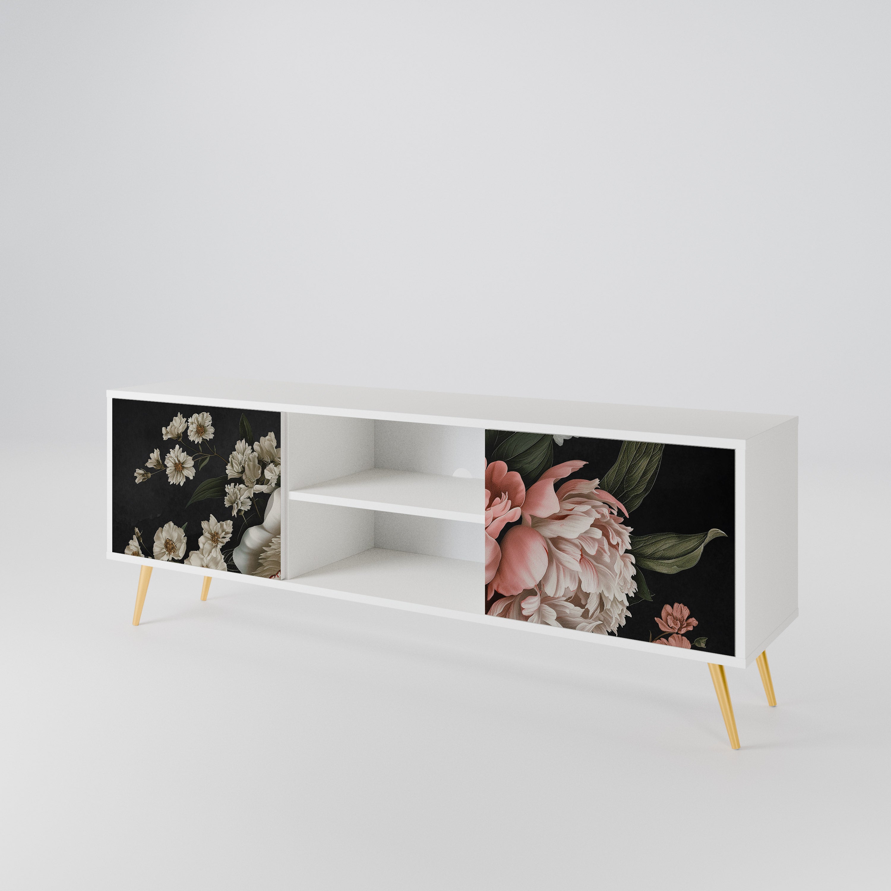 LUSH ELEGANCE 2-Door TV Cabinet