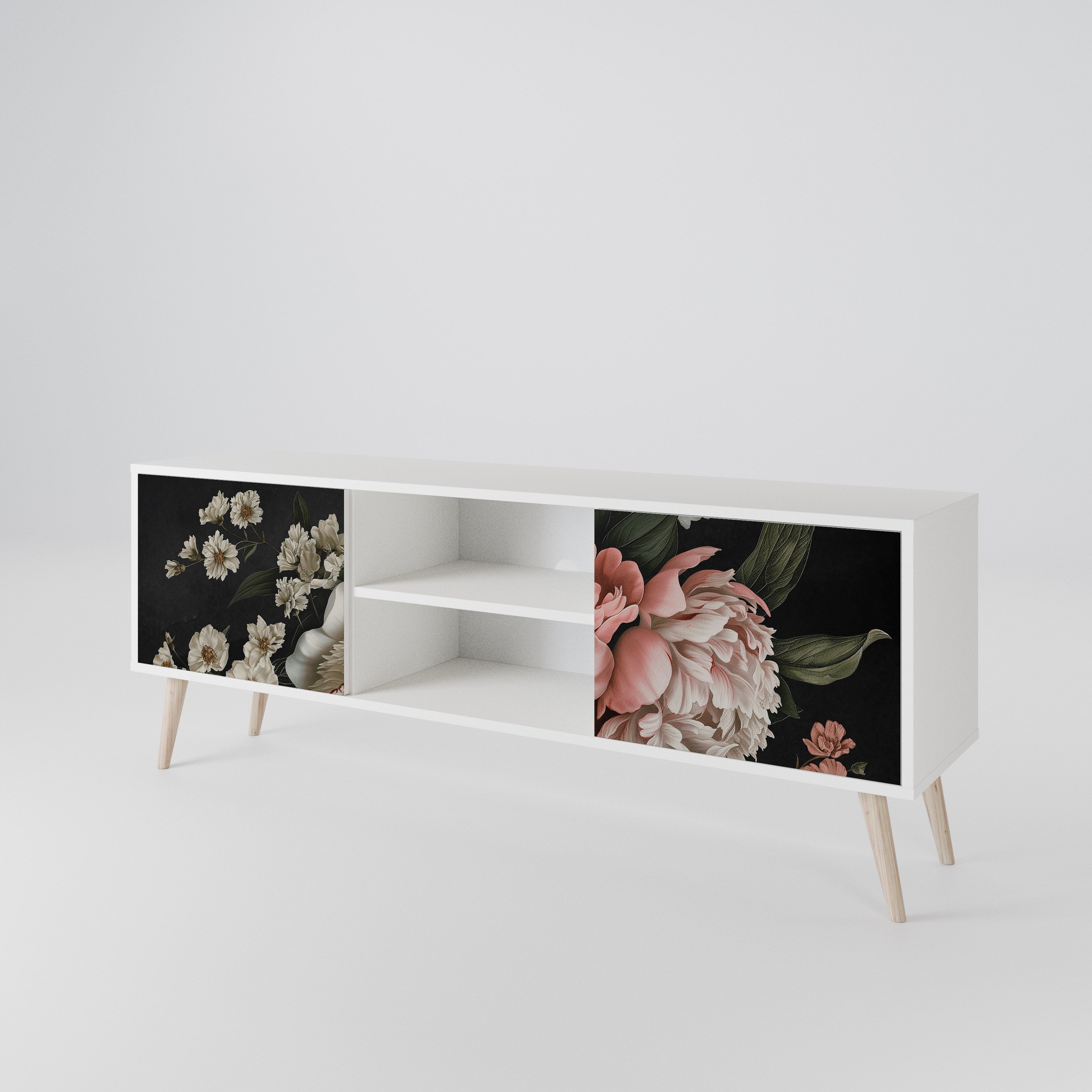 LUSH ELEGANCE 2-Door TV Cabinet
