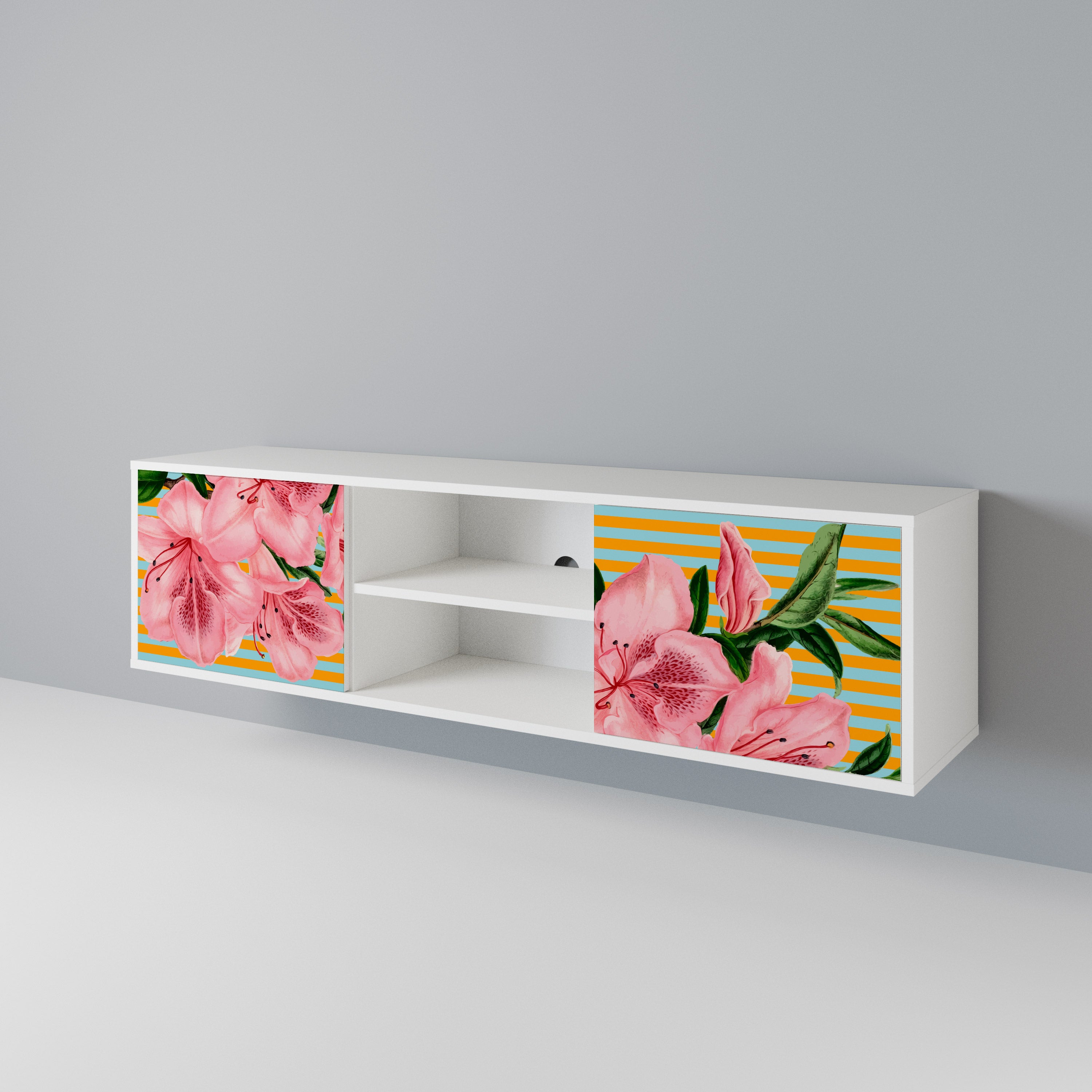 FRAGILE BEAUTY 2-Door TV Cabinet