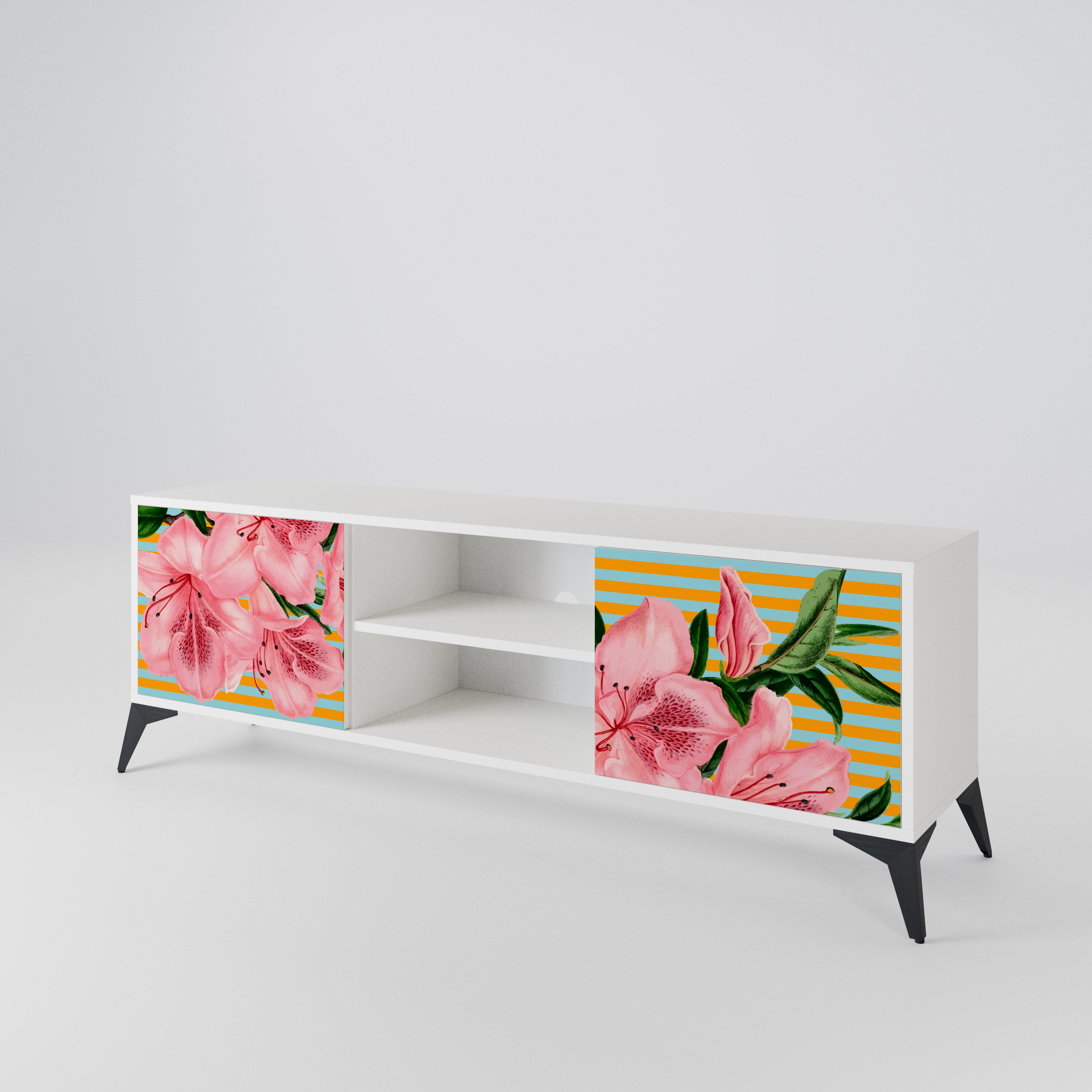 FRAGILE BEAUTY 2-Door TV Cabinet