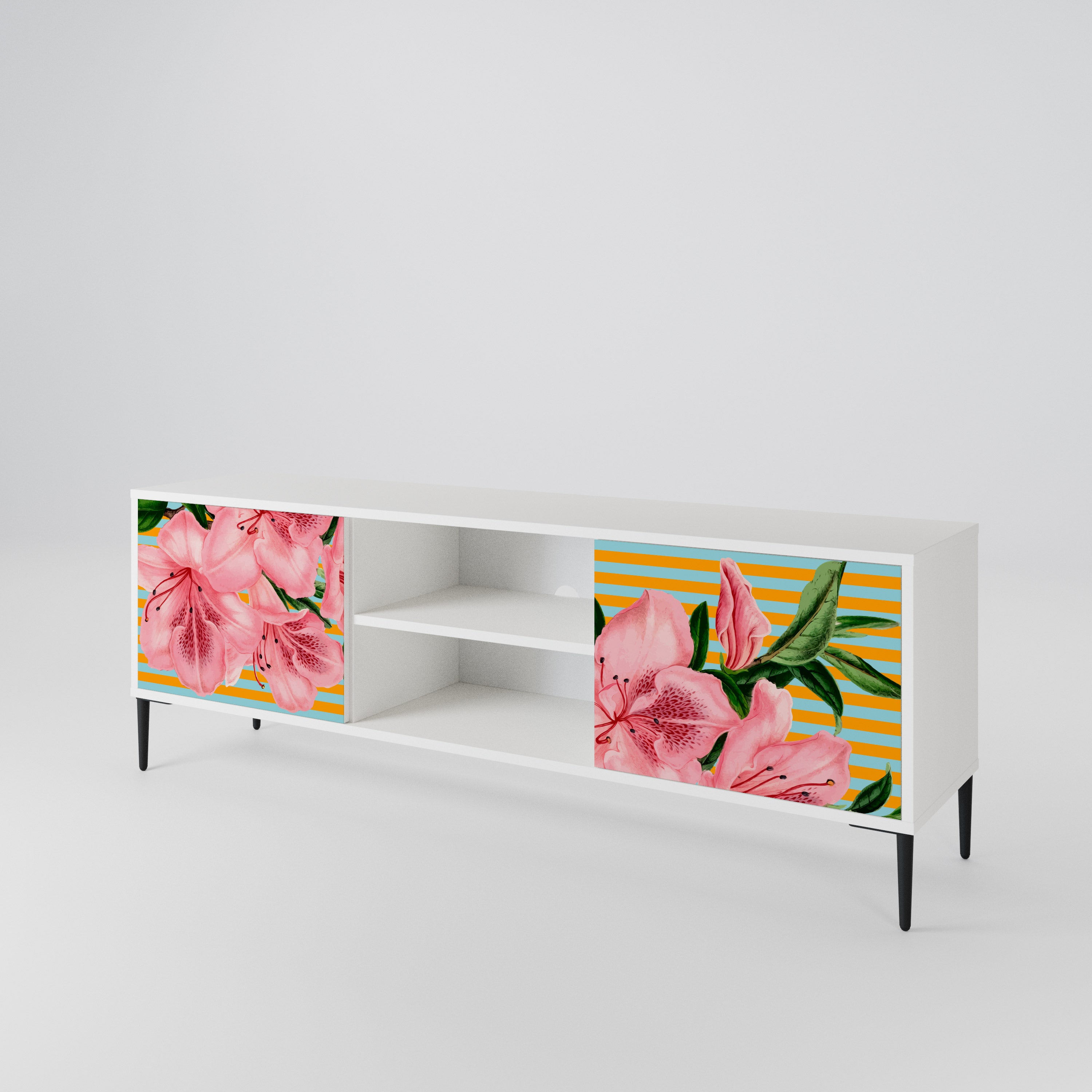 FRAGILE BEAUTY 2-Door TV Cabinet