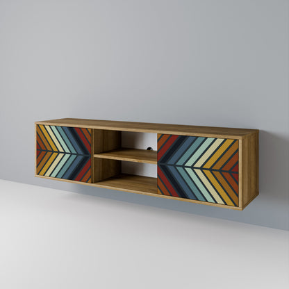 INDIGENOUS ZIGZAG Móvel de TV de 2 Portas