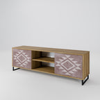 MARVEL MOSAIC 2-Door TV Stand in Oak Effect