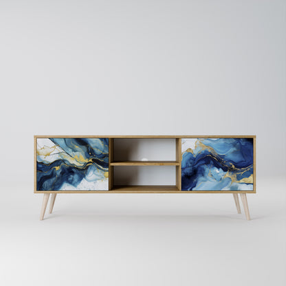 INKY MARBLE Móvel de TV de 2 Portas