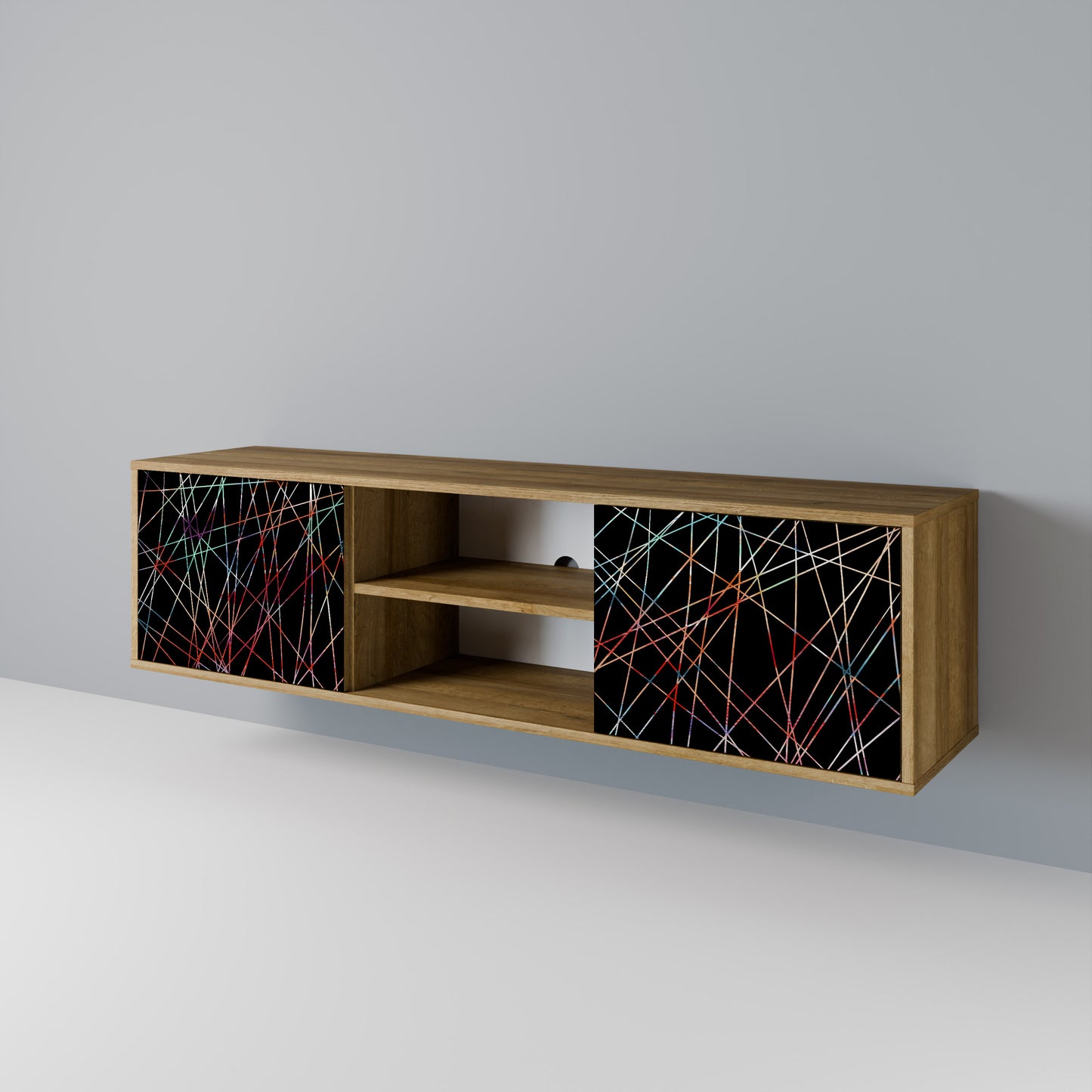 LUMINOUS SNARE Móvel de TV de 2 Portas