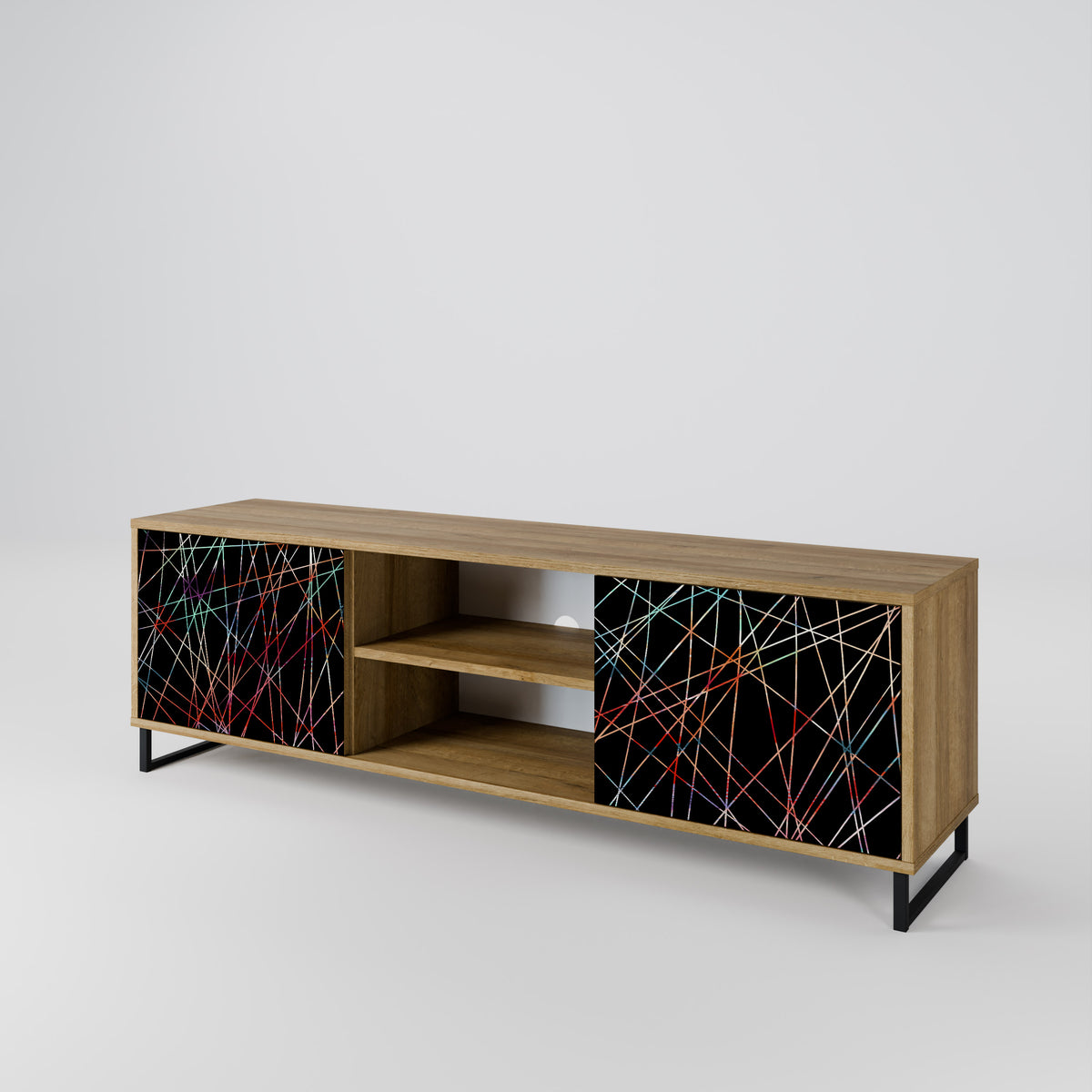 LUMINOUS SNARE Móvel de TV de 2 Portas