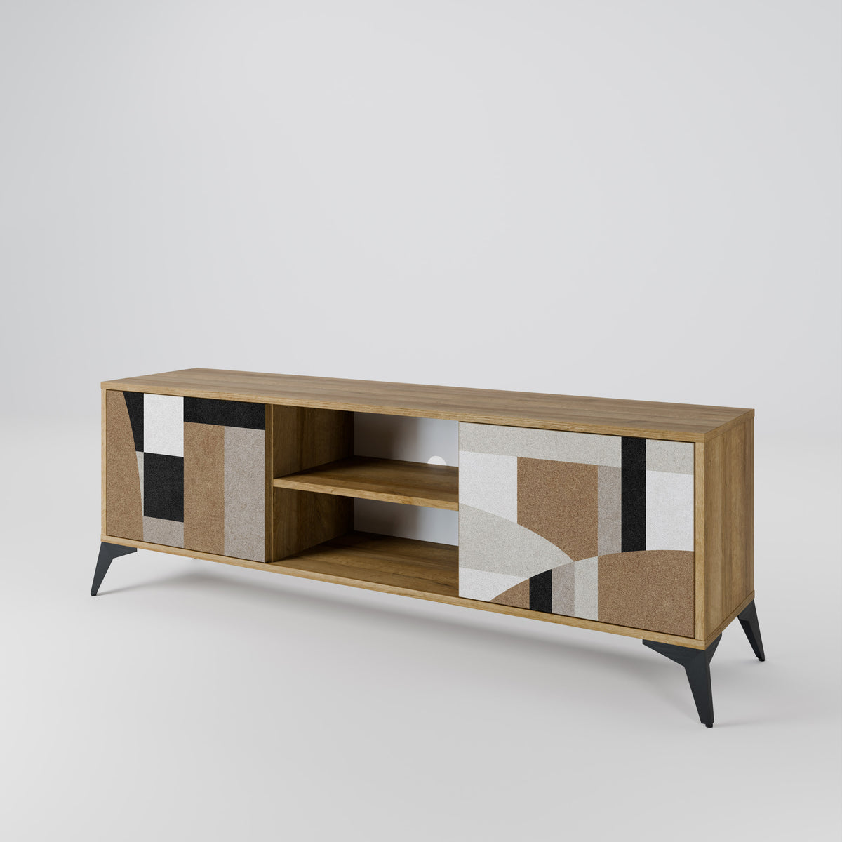 DELICATE MEMENTO 2-Door TV Cabinet