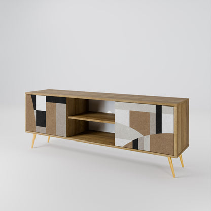 DELICATE MEMENTO 2-Door TV Cabinet