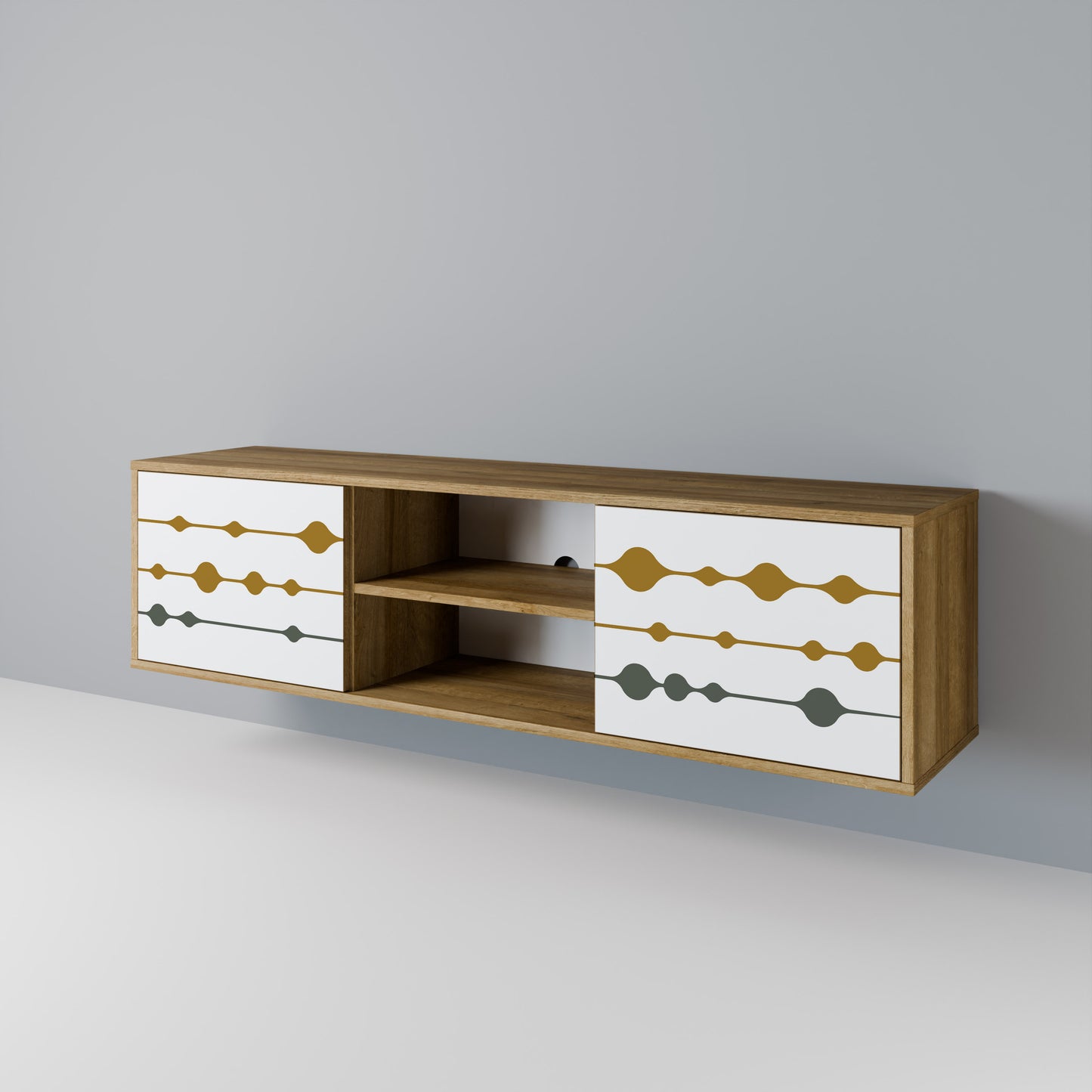 VIVID TONE 2-Door TV Cabinet