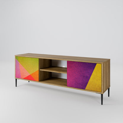 VIVID GEOMETRY 2-Door TV Cabinet
