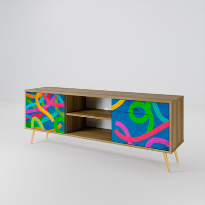 STREAMER TANGLE 2-Door TV Cabinet