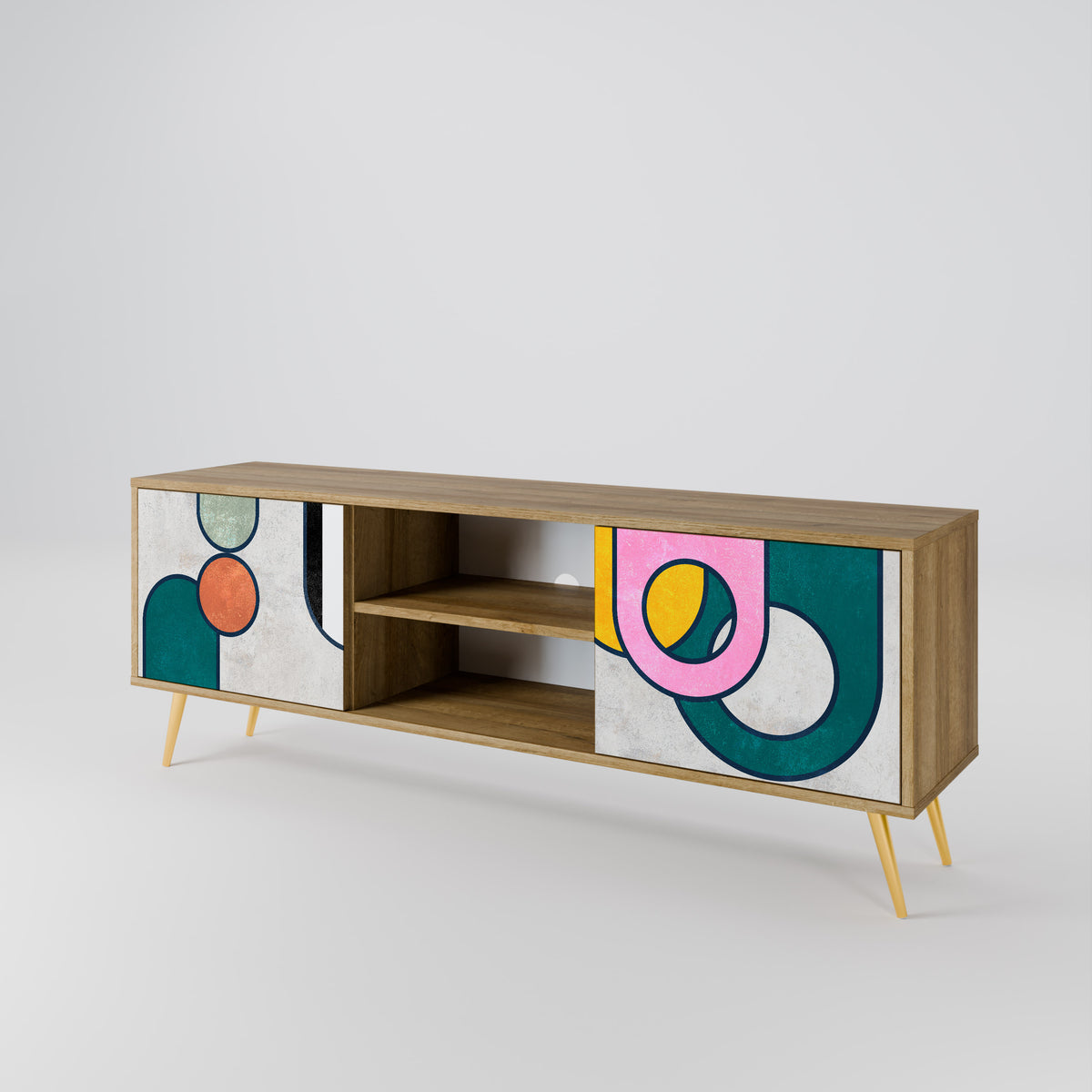 COOL STORY 2-Door TV Cabinet