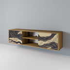 UNIFIED FRAGMENTS 2-Door TV Stand in Oak Effect