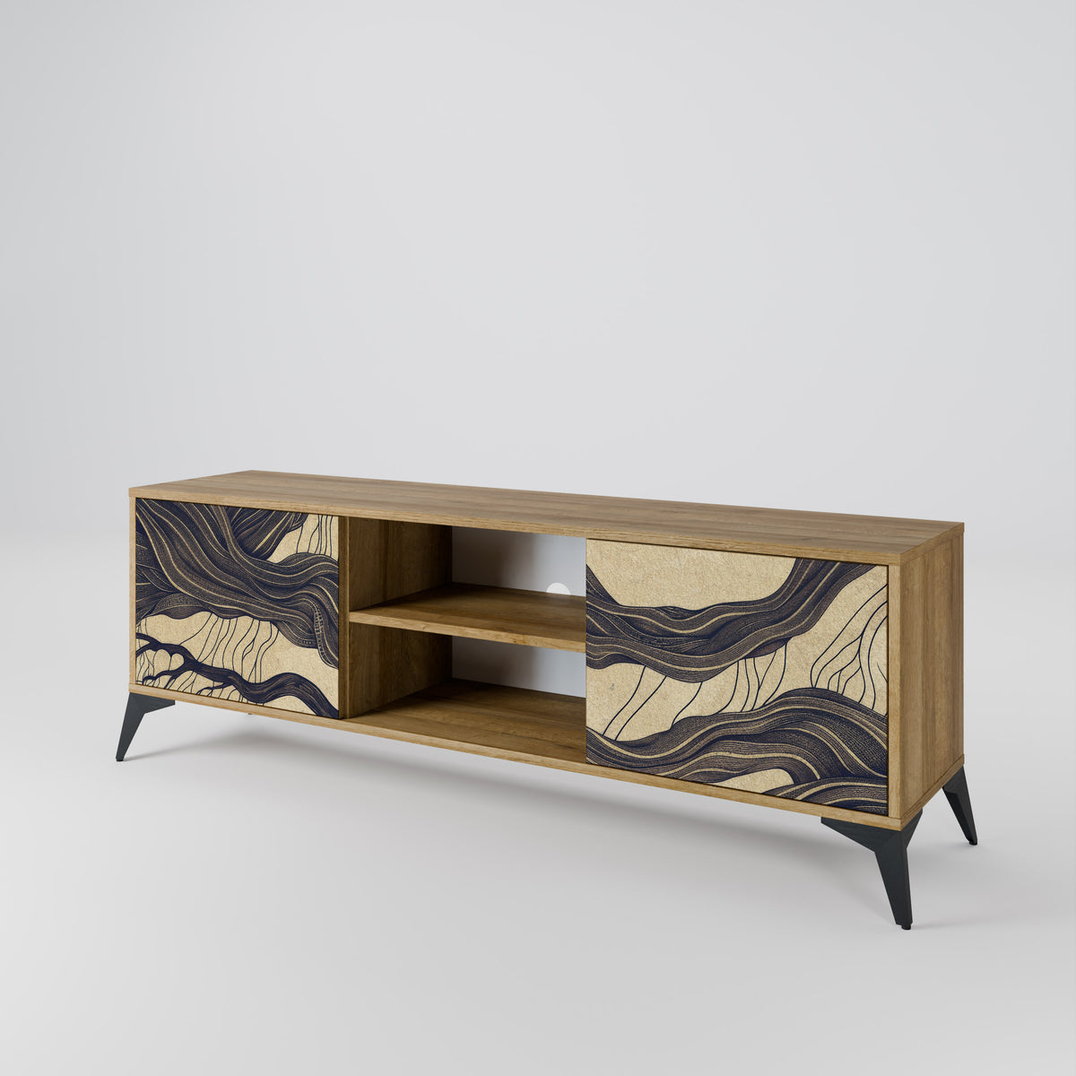 UNIFIED FRAGMENTS 2-Door TV Cabinet