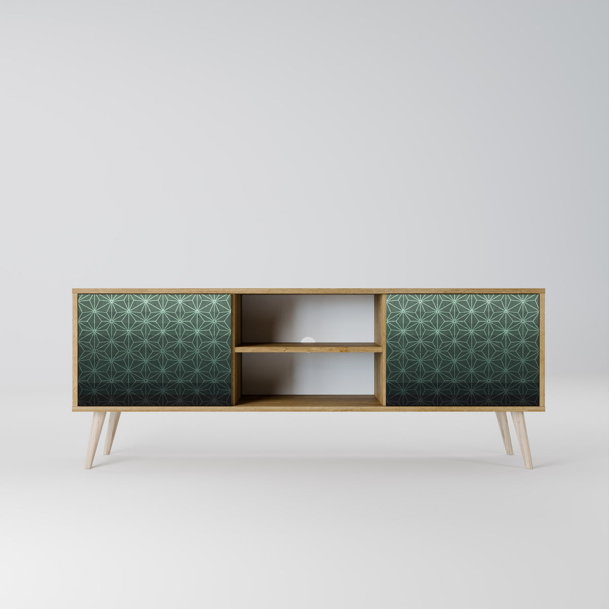 ORNAMENTAL GLIMMER 2-Door TV Cabinet