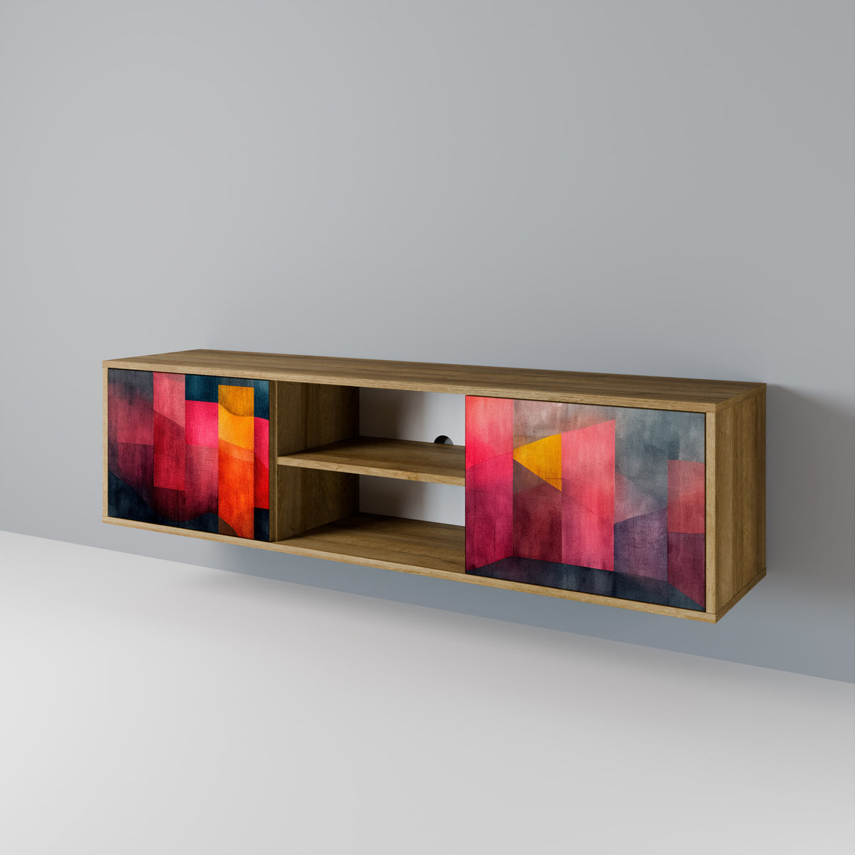 COLORFUL SOUNDS 2-Door TV Cabinet