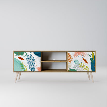 BOTANICAL HURRICANE Móvel de TV de 2 Portas