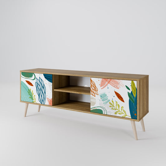 BOTANICAL HURRICANE Móvel de TV de 2 Portas