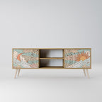 MYSTICAL STRUCTURE 2-Door TV Stand in Oak Effect