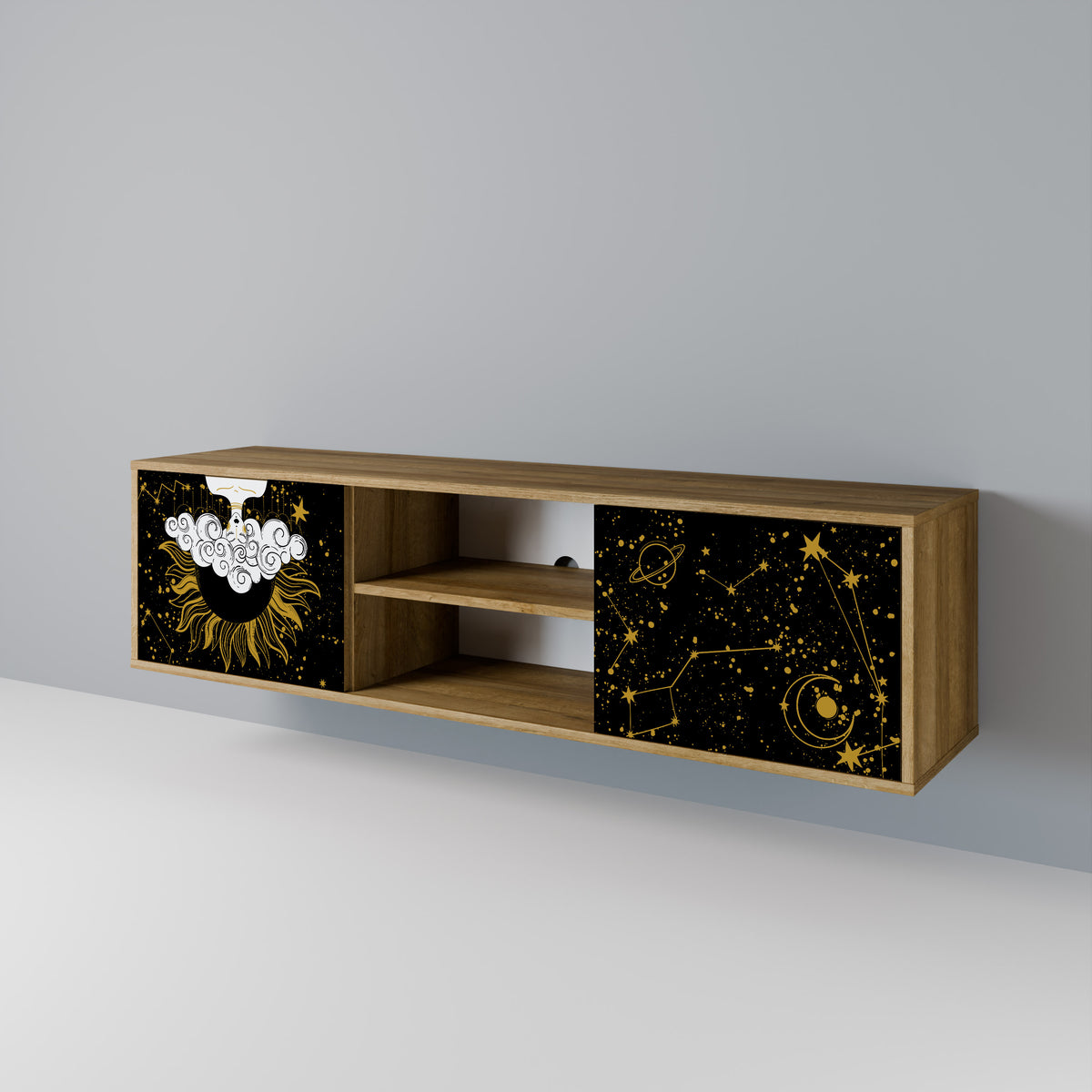 STELLAR CONSTELLATIONS Móvel de TV de 2 Portas