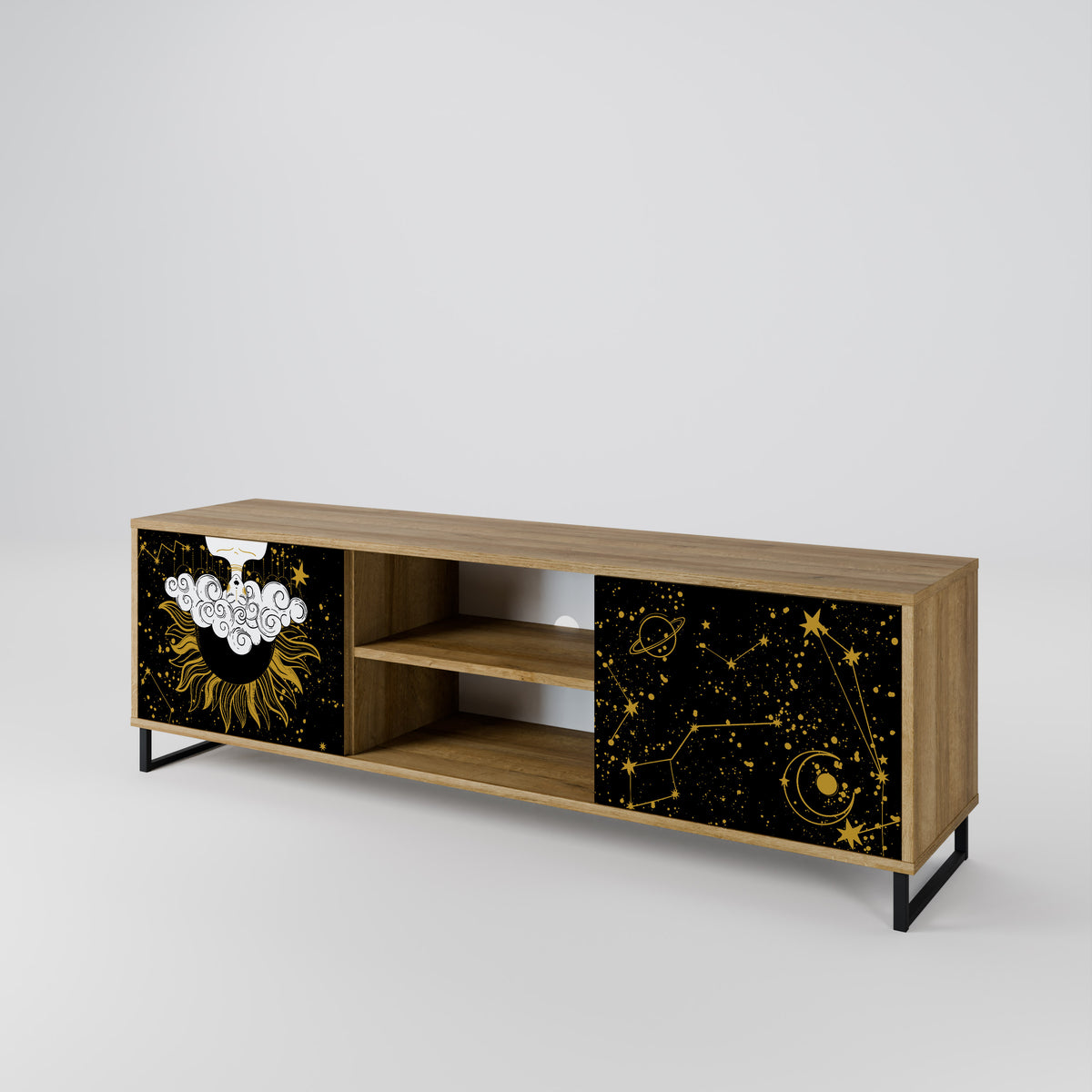 STELLAR CONSTELLATIONS Móvel de TV de 2 Portas