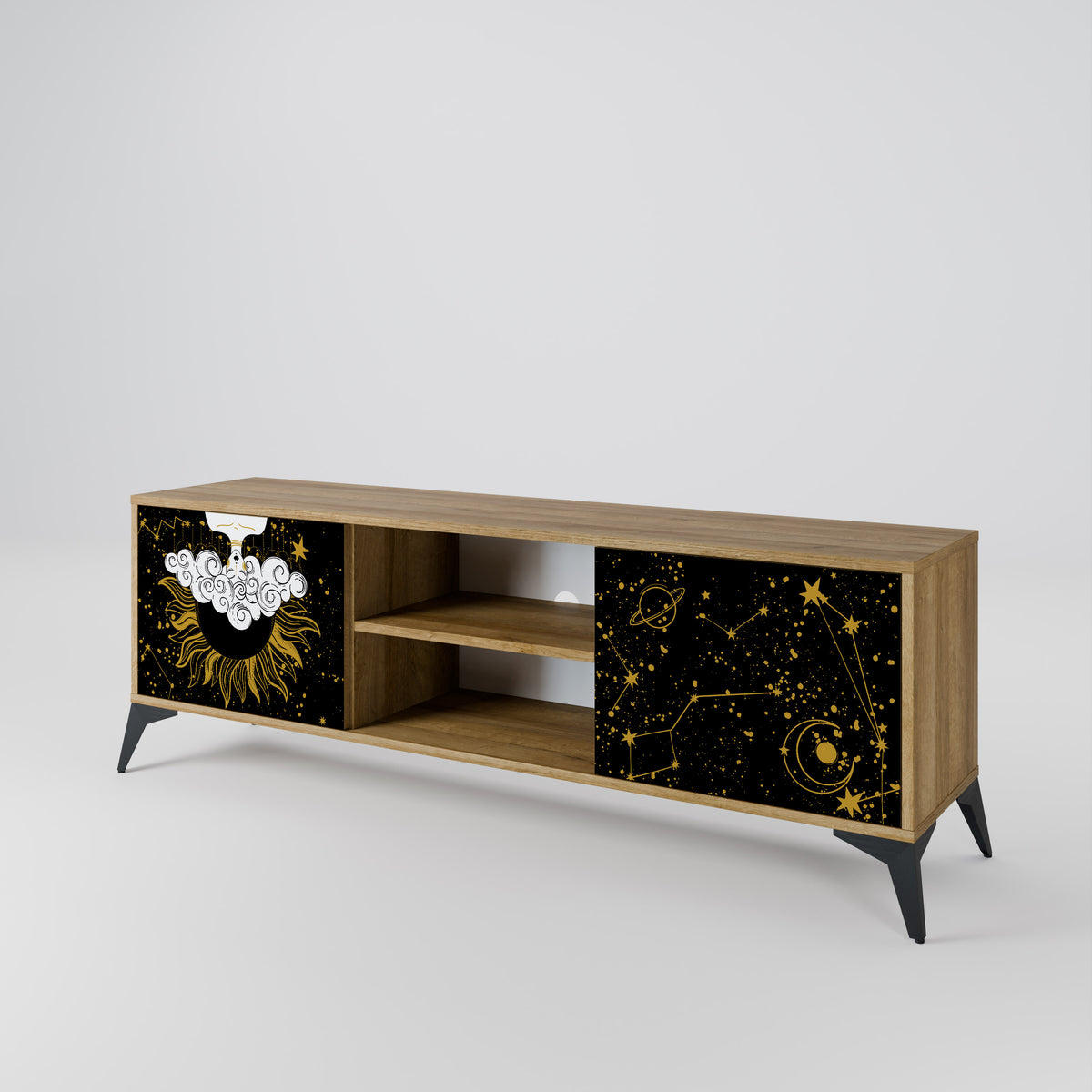 STELLAR CONSTELLATIONS Móvel de TV de 2 Portas