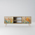 BIRCH KALEIDOSCOPE 2-Door TV Stand in Oak Effect