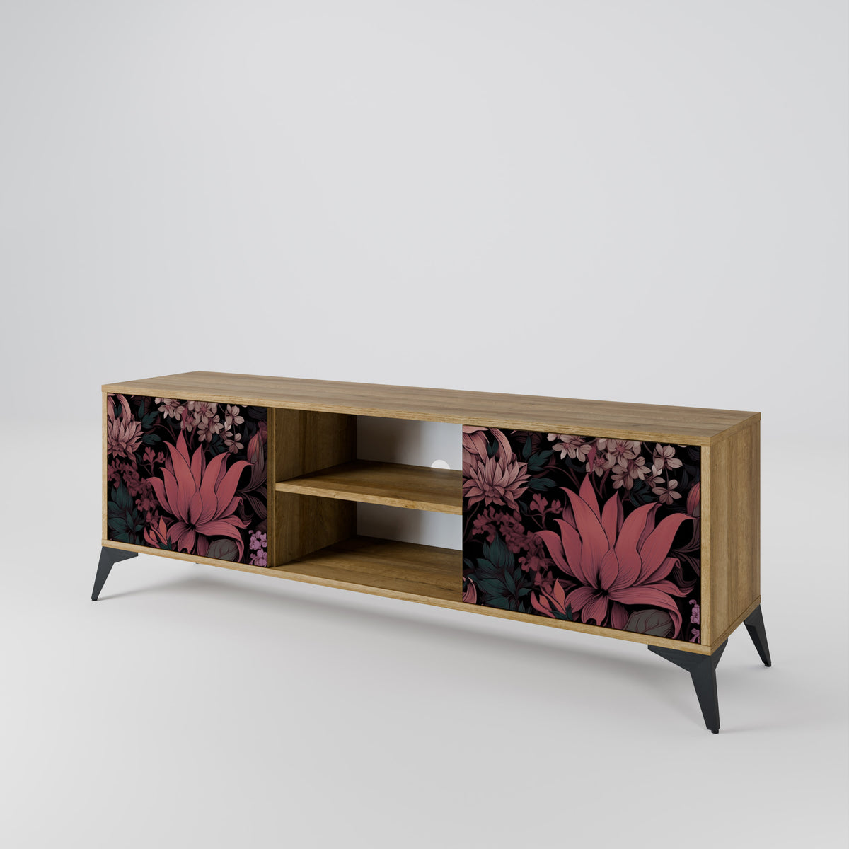 FLORAL WHISPER Móvel de TV de 2 Portas
