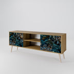 TWILIGHT BLOOM 2-Door TV Stand in Oak Effect