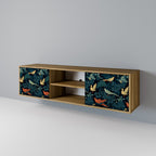 FOWL ORNAMENT 2-Door TV Stand in Oak Effect