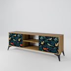FOWL ORNAMENT 2-Door TV Stand in Oak Effect