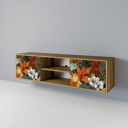 RADIANT FLORA Móvel de TV de 2 Portas