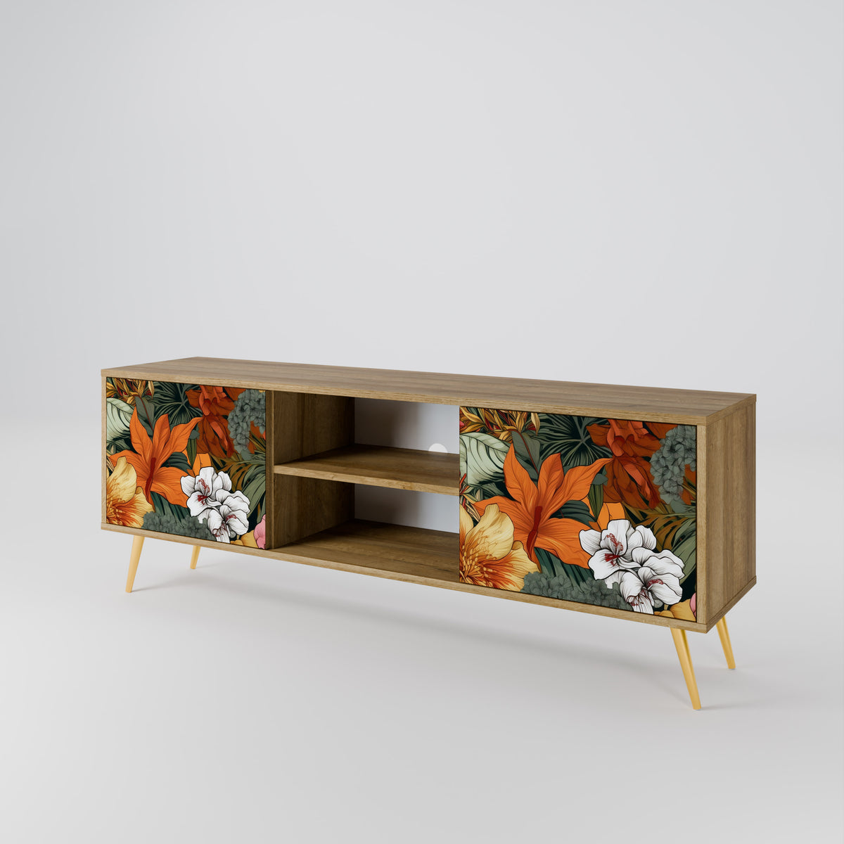 RADIANT FLORA Móvel de TV de 2 Portas